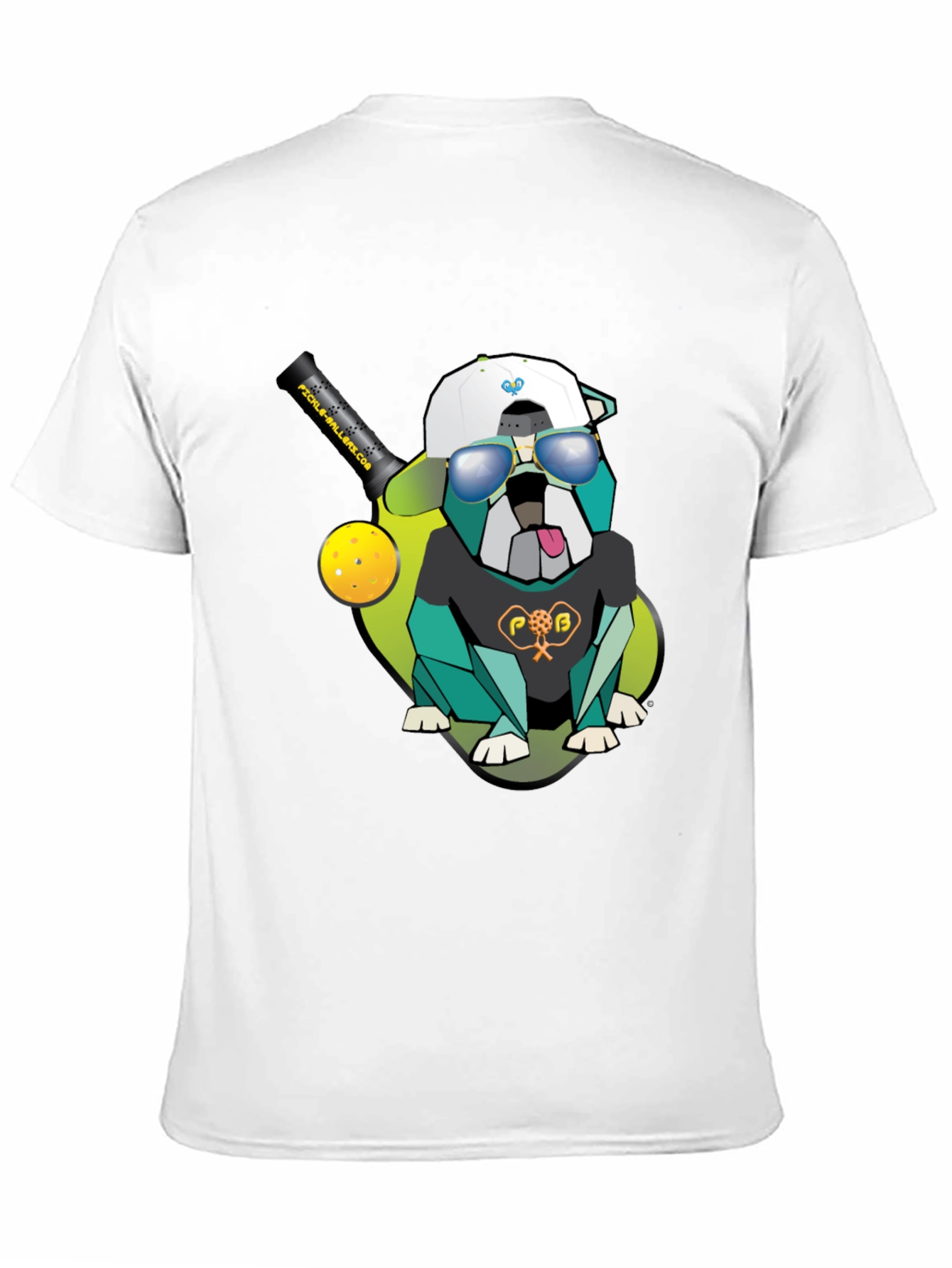 Pickleball Bulldog Graphic Tee
