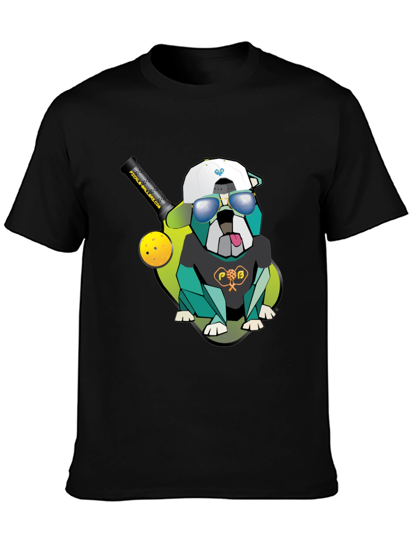 Pickleball Bulldog Graphic Tee