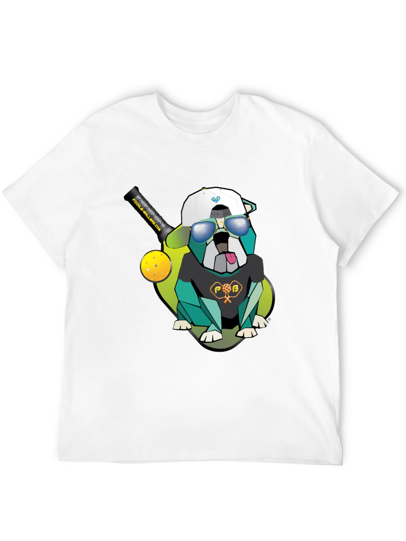 Pickleball Bulldog Graphic Tee