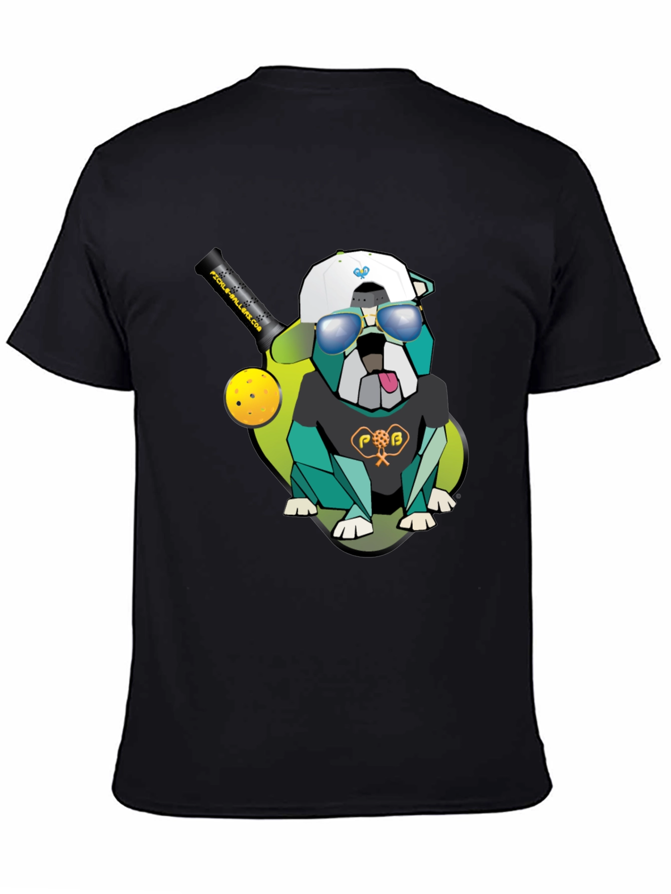 Pickleball Bulldog Graphic Tee