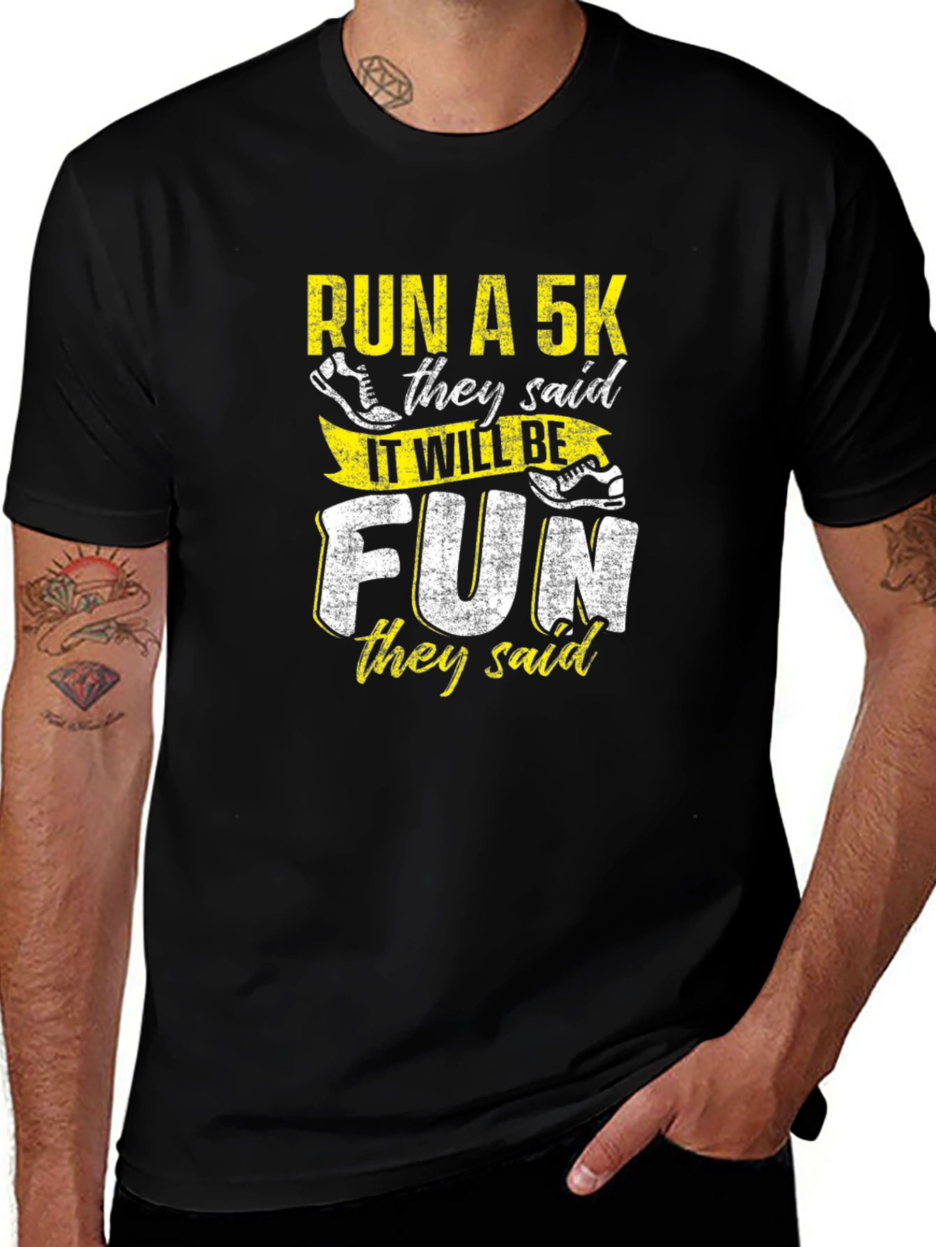 Run a 5K Funny Graphic Tee