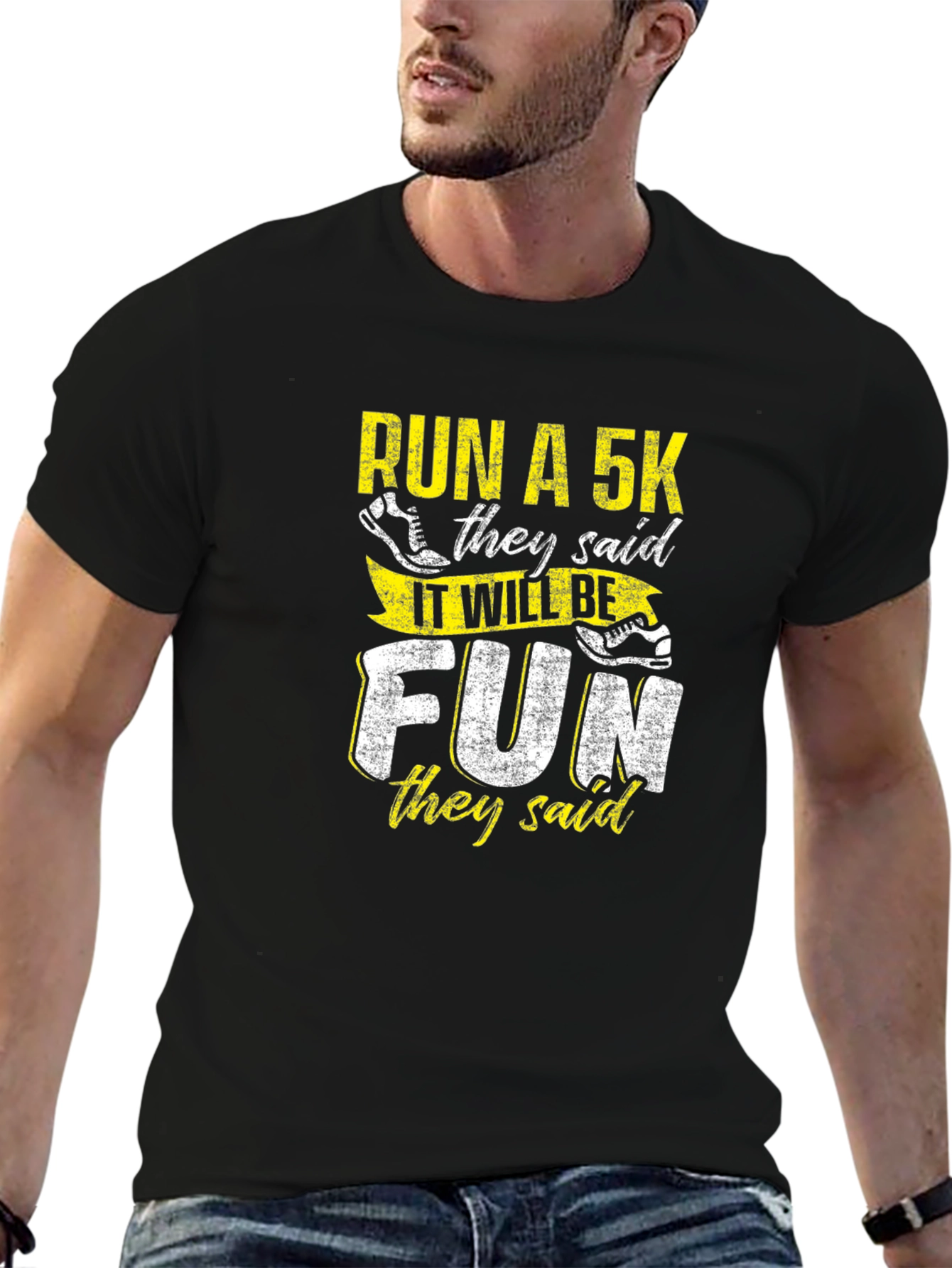 Run a 5K Funny Graphic Tee