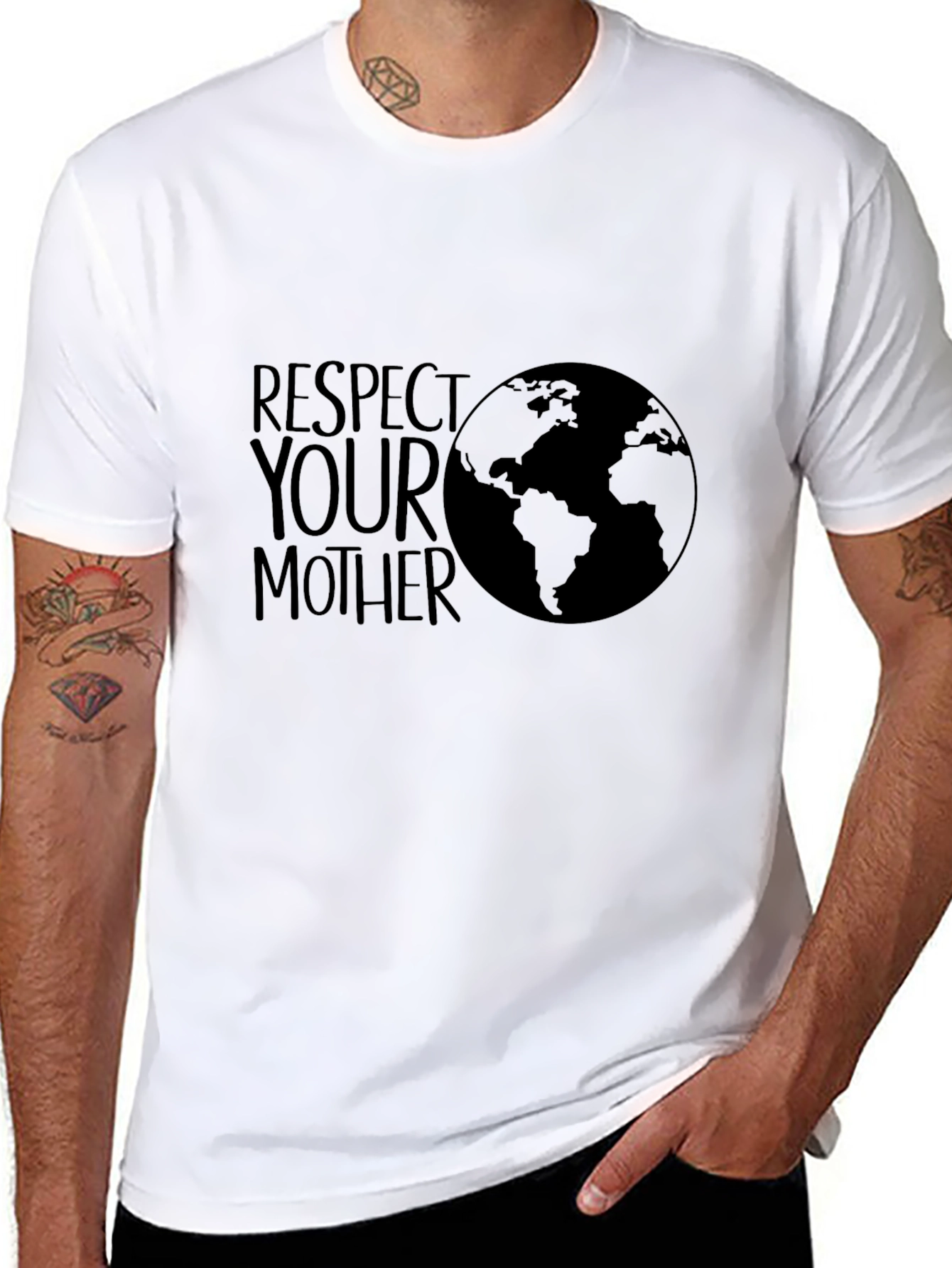 Respect Your Mother Earth Graphic Tee