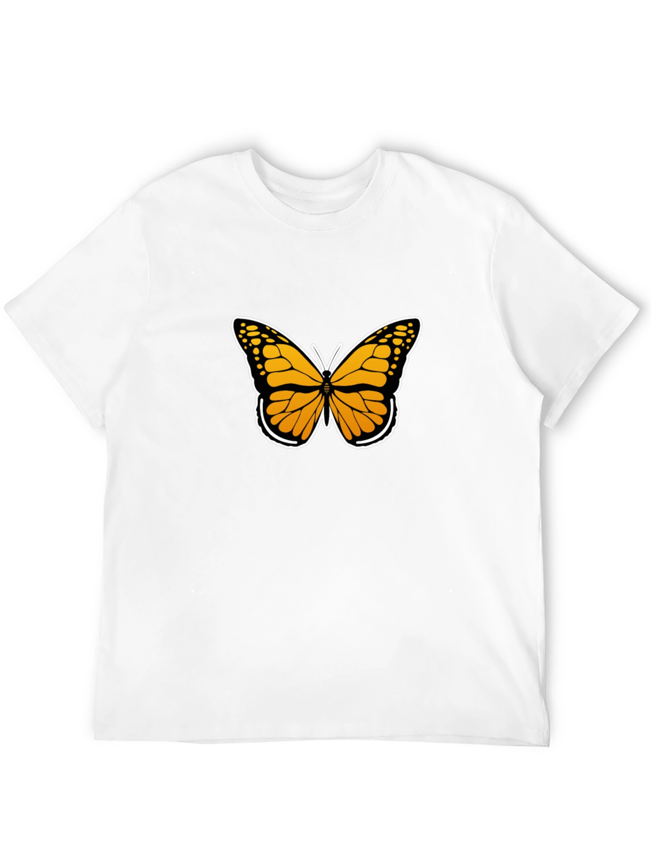 Butterfly Graphic T-Shirt - Black