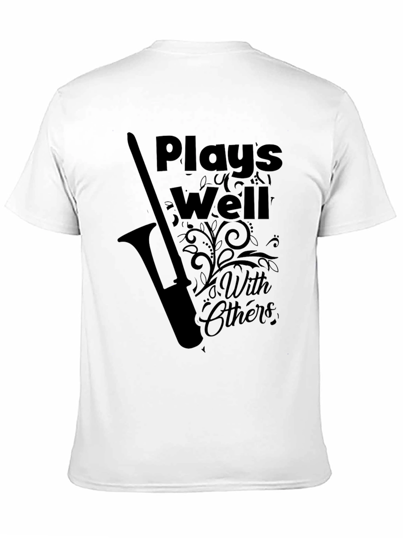 Plays Well With Others T-Shirt - Music Lover Tee
