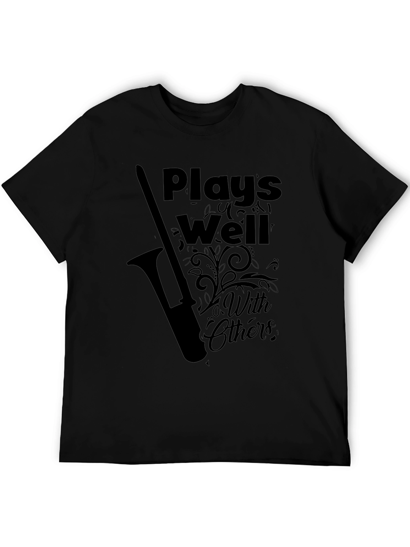 Plays Well With Others T-Shirt - Music Lover Tee