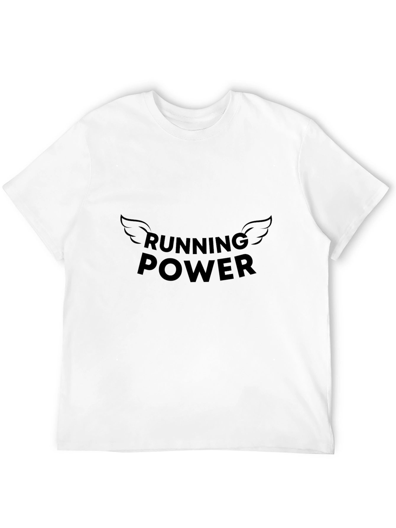 Running Power Graphic Tee - Black
