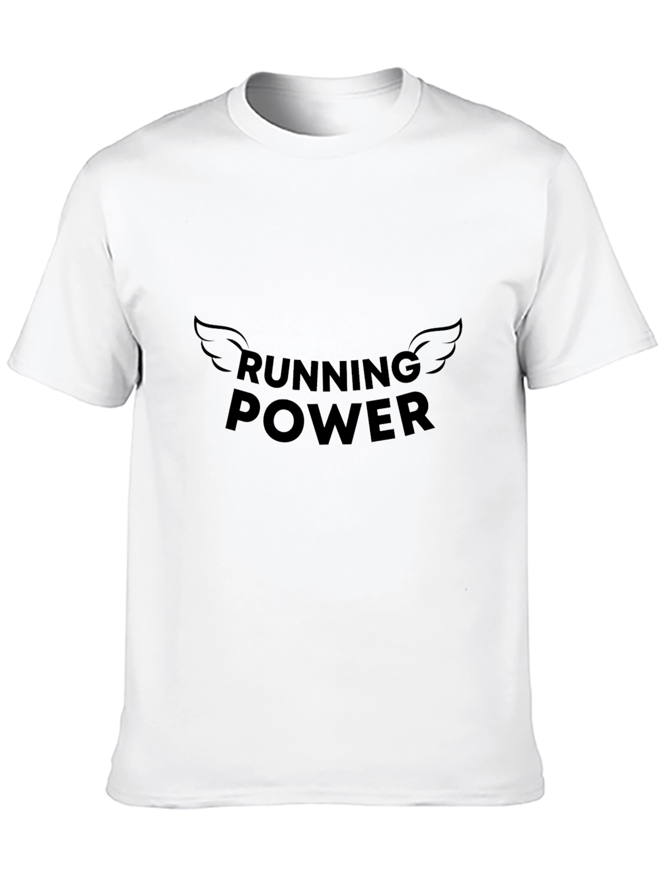 Running Power Graphic Tee - Black
