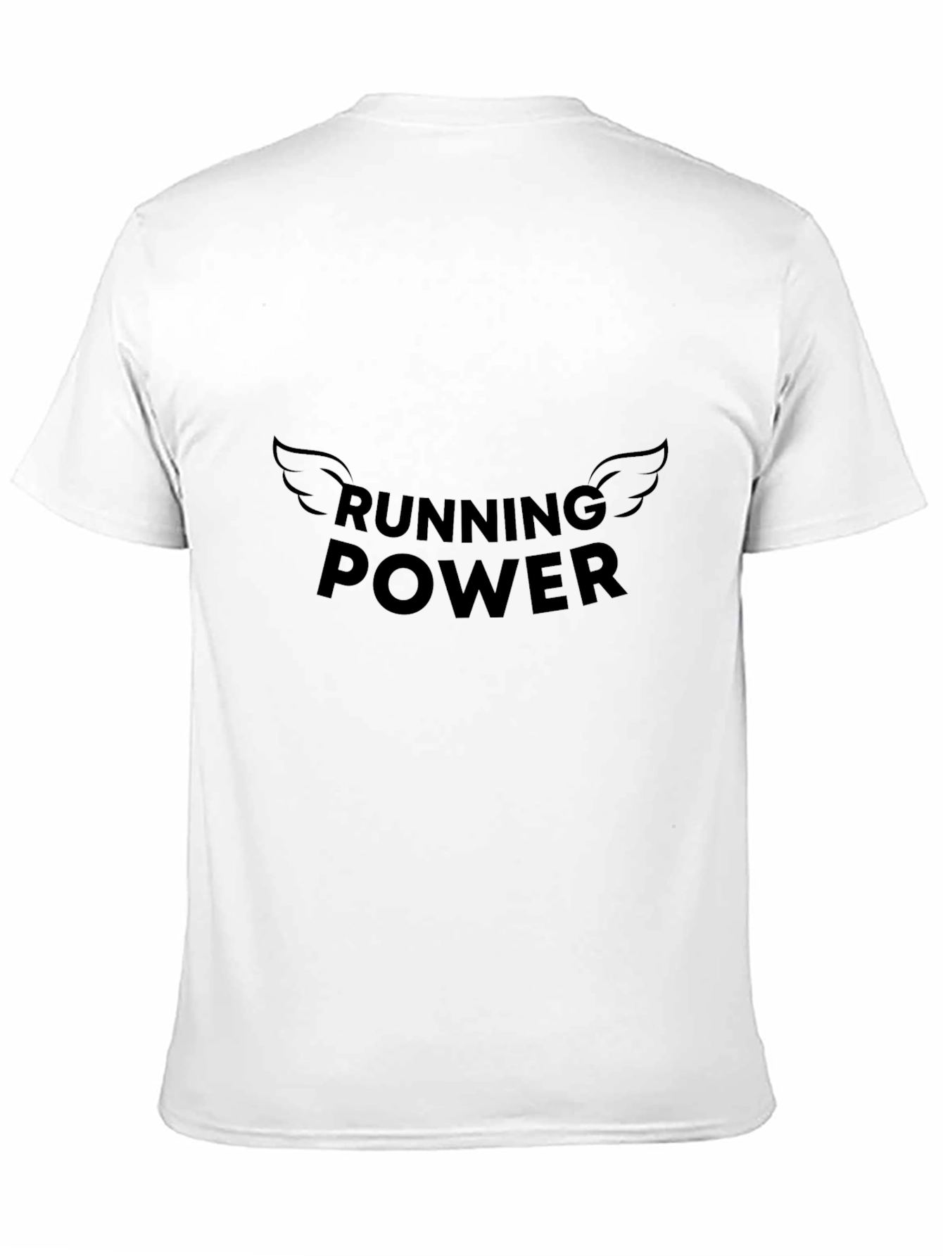 Running Power Graphic Tee - Black