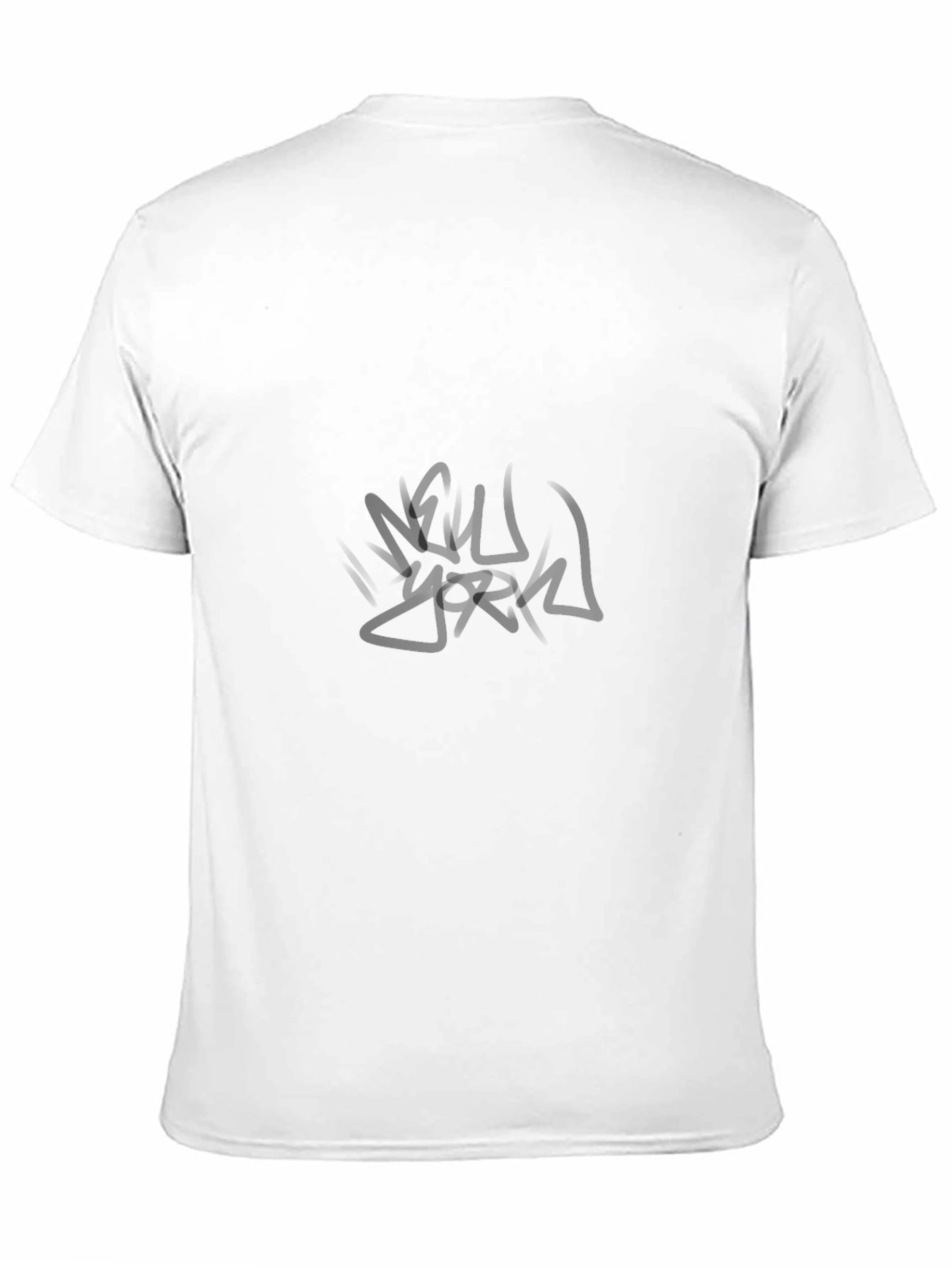 Modern Black Graphic Tee