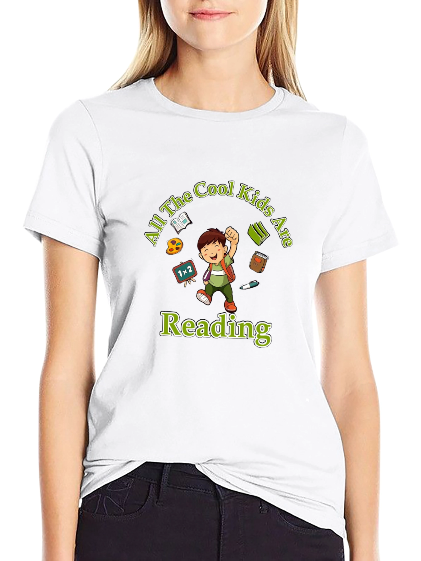 Cool Kids Reading T-Shirt