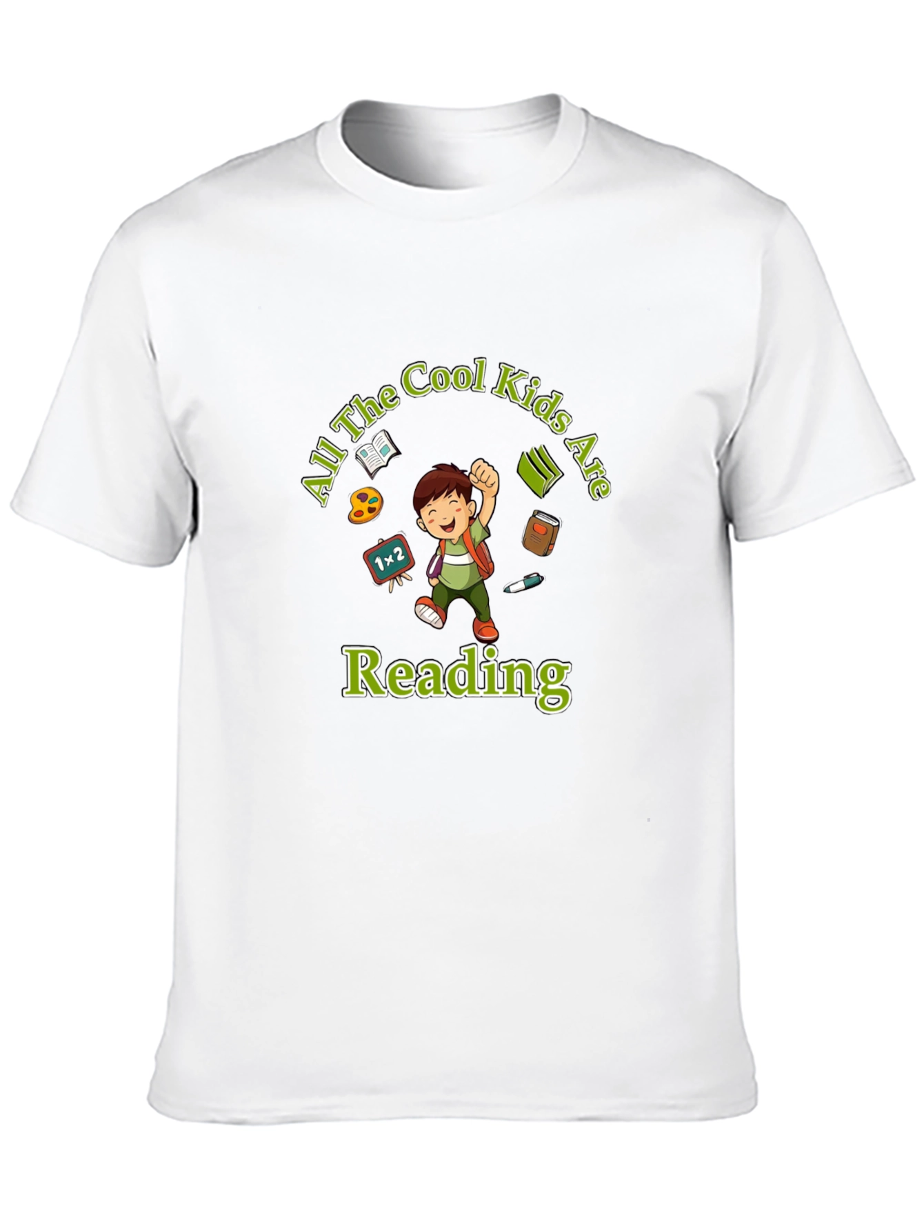 Cool Kids Reading T-Shirt