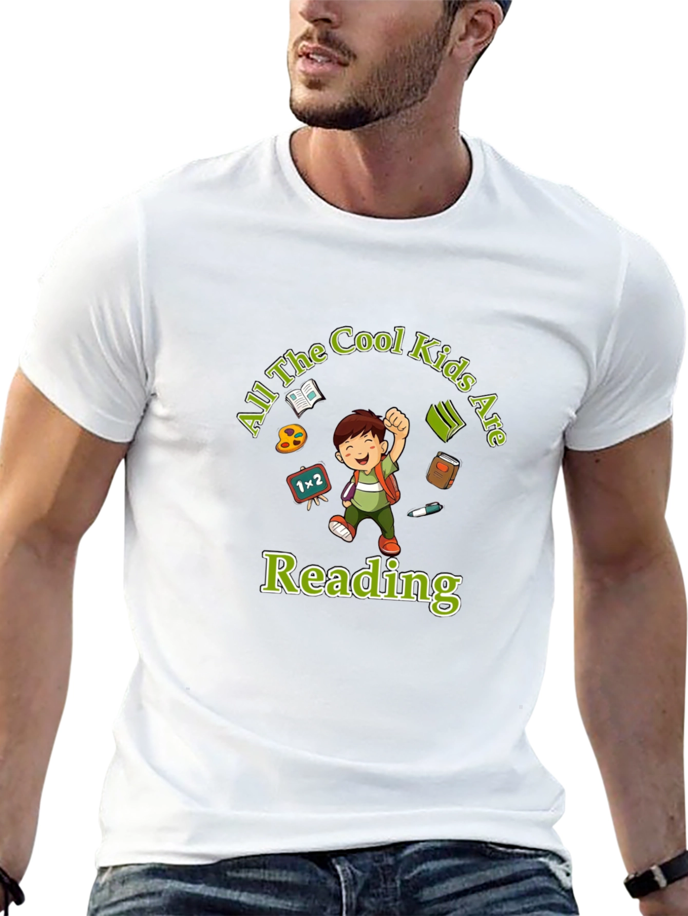 Cool Kids Reading T-Shirt