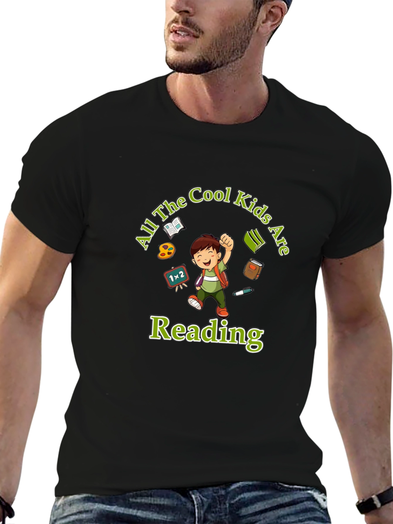 Cool Kids Reading T-Shirt