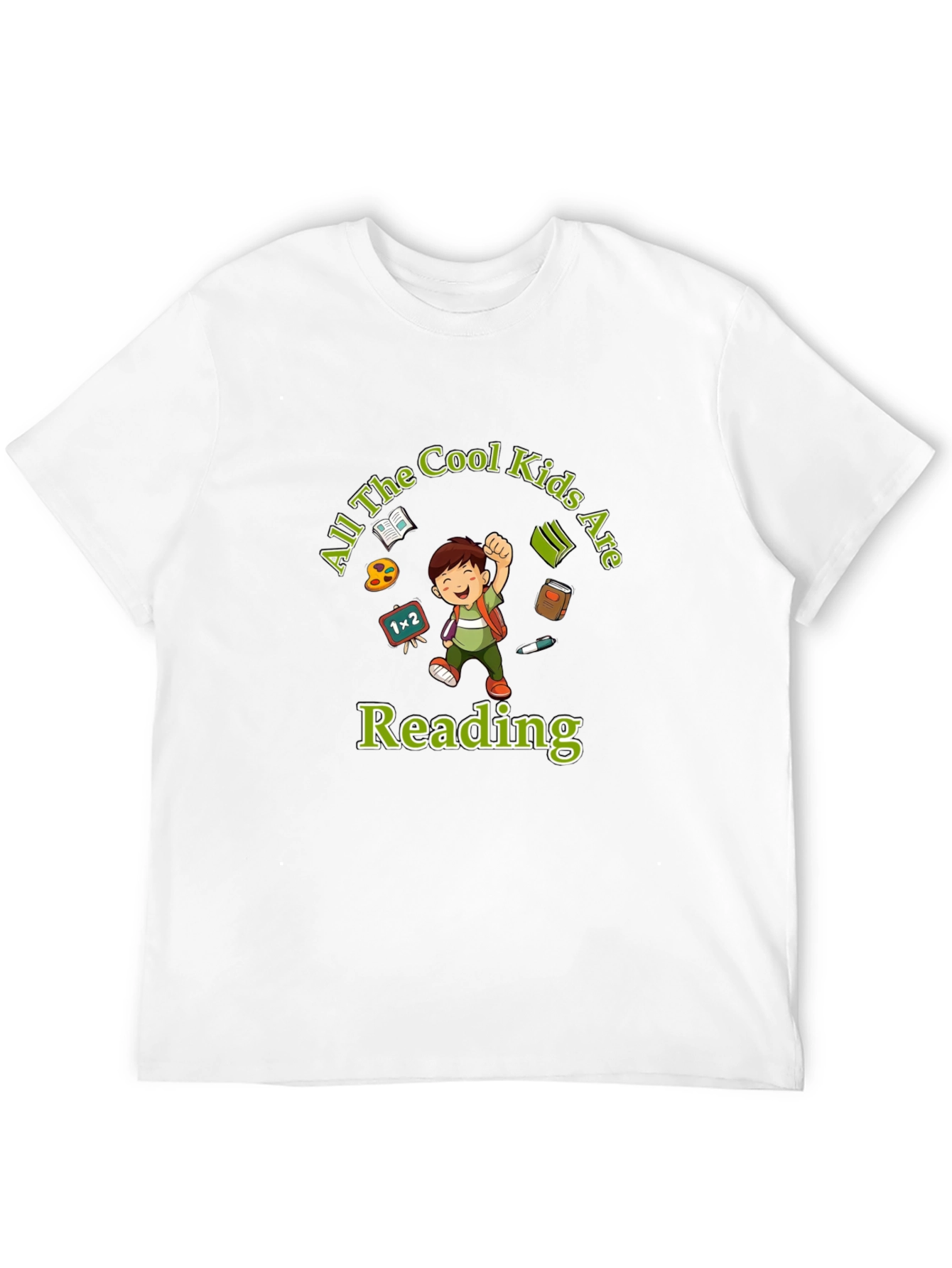 Cool Kids Reading T-Shirt
