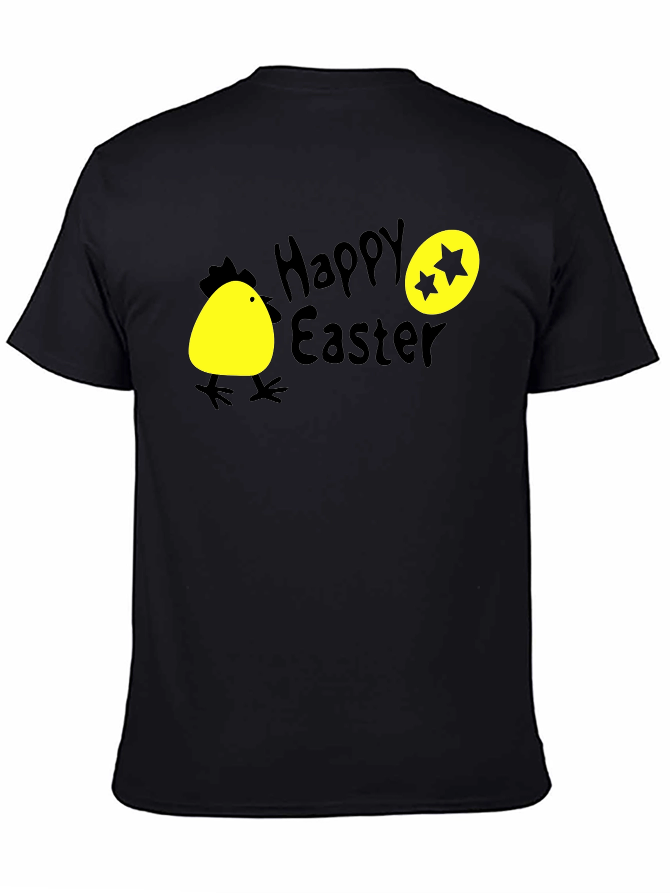 Happy Easter T-Shirt with Chick and Egg Design