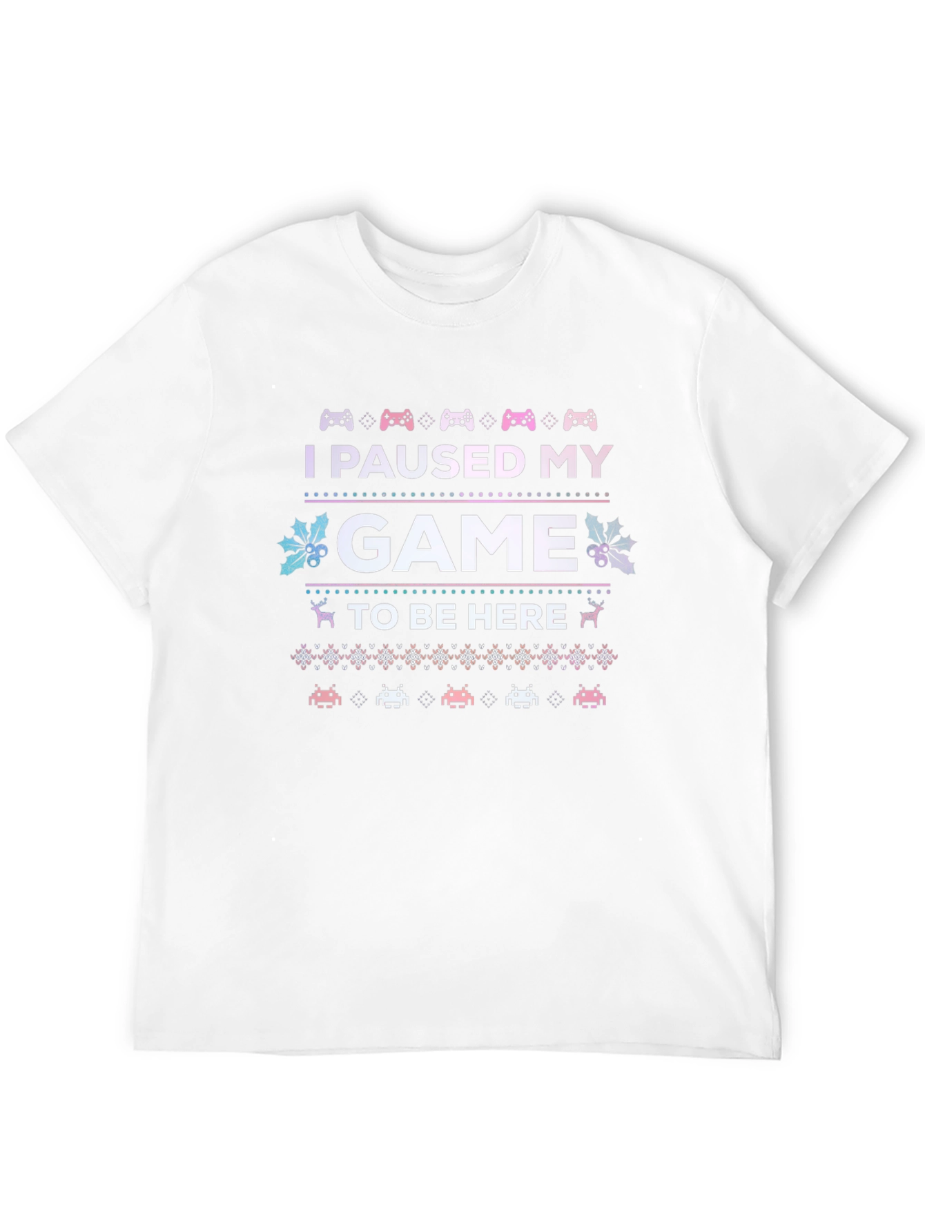 I Paused My Game To Be Here Gamer T-Shirt