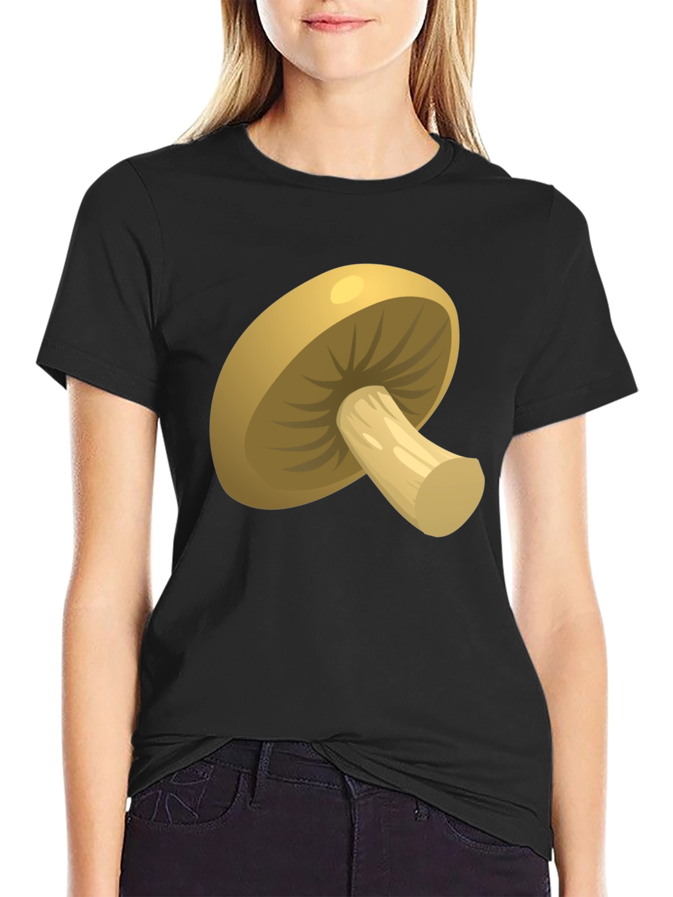 Mushroom Graphic Tee -  Unisex Cotton T-Shirt