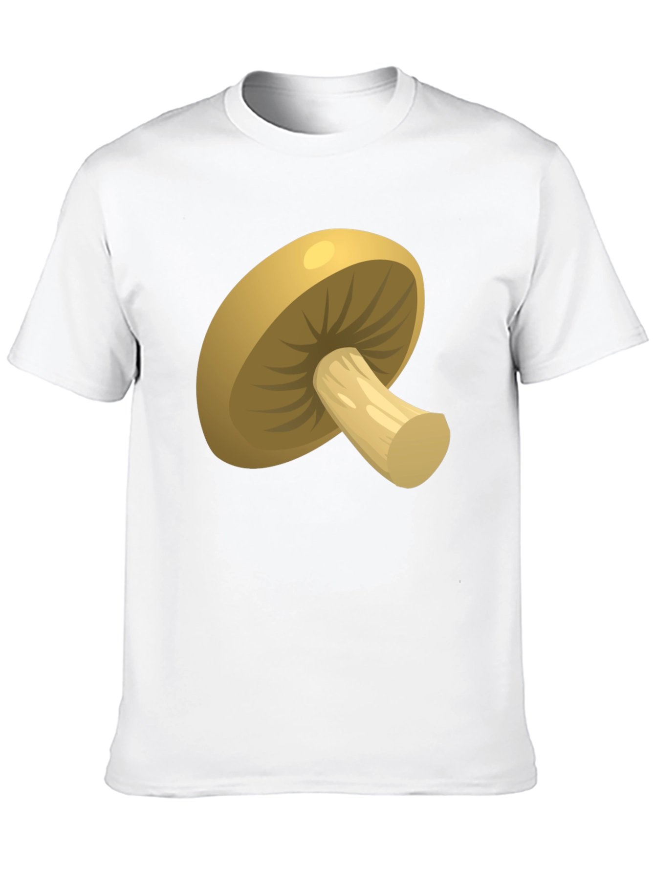 Mushroom Graphic Tee -  Unisex Cotton T-Shirt