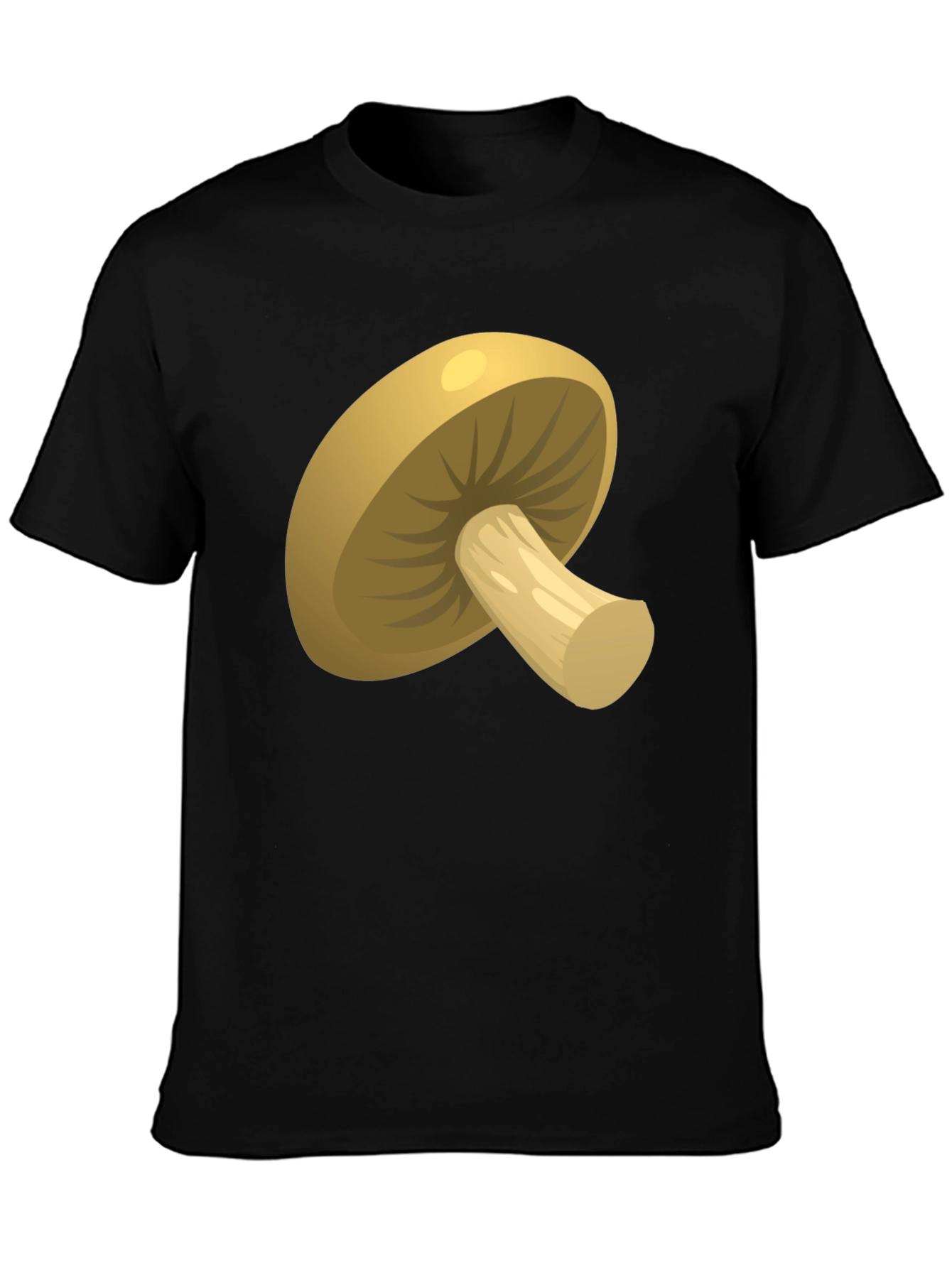 Mushroom Graphic Tee -  Unisex Cotton T-Shirt