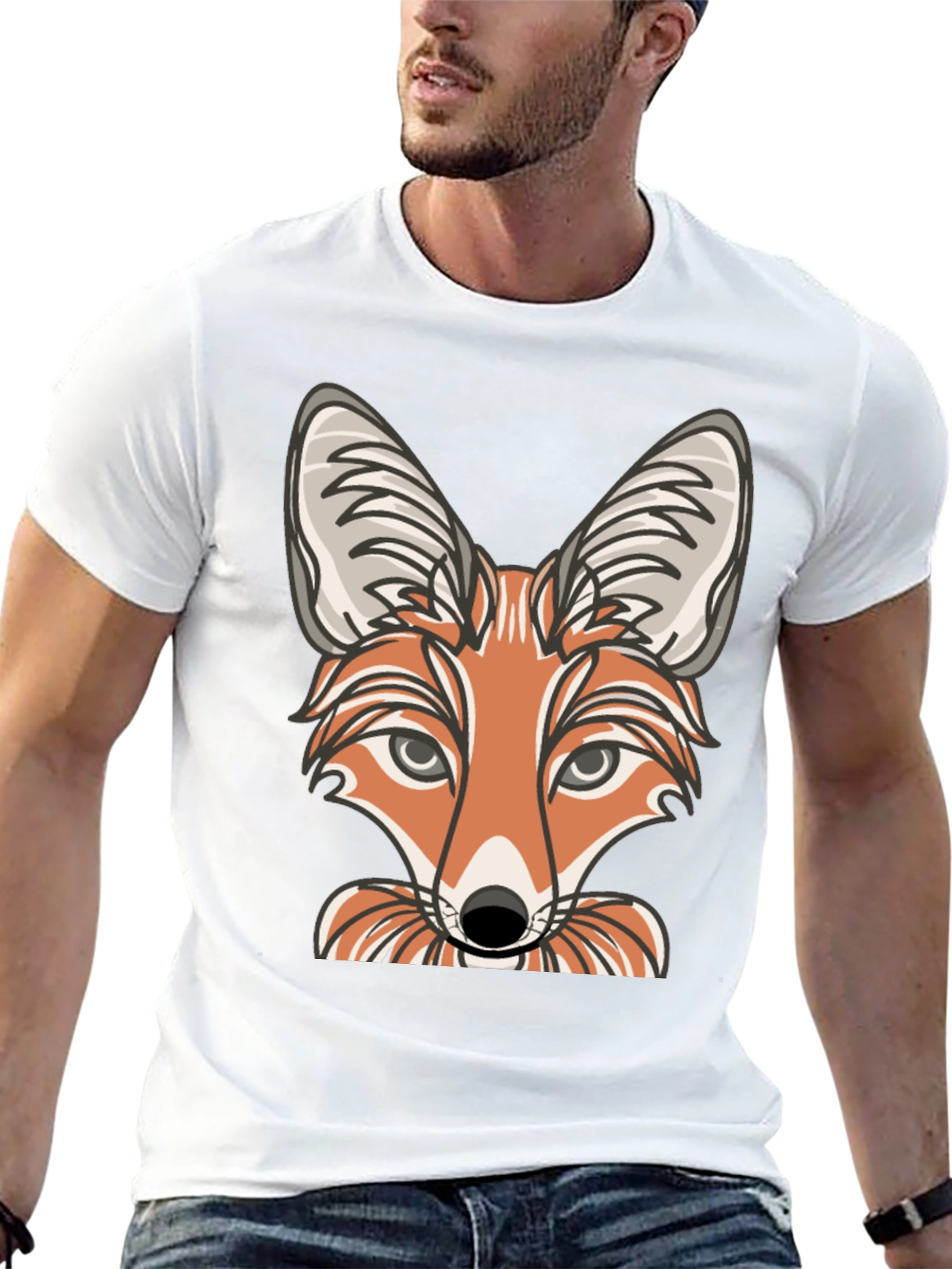 Fox Graphic Tee - Black