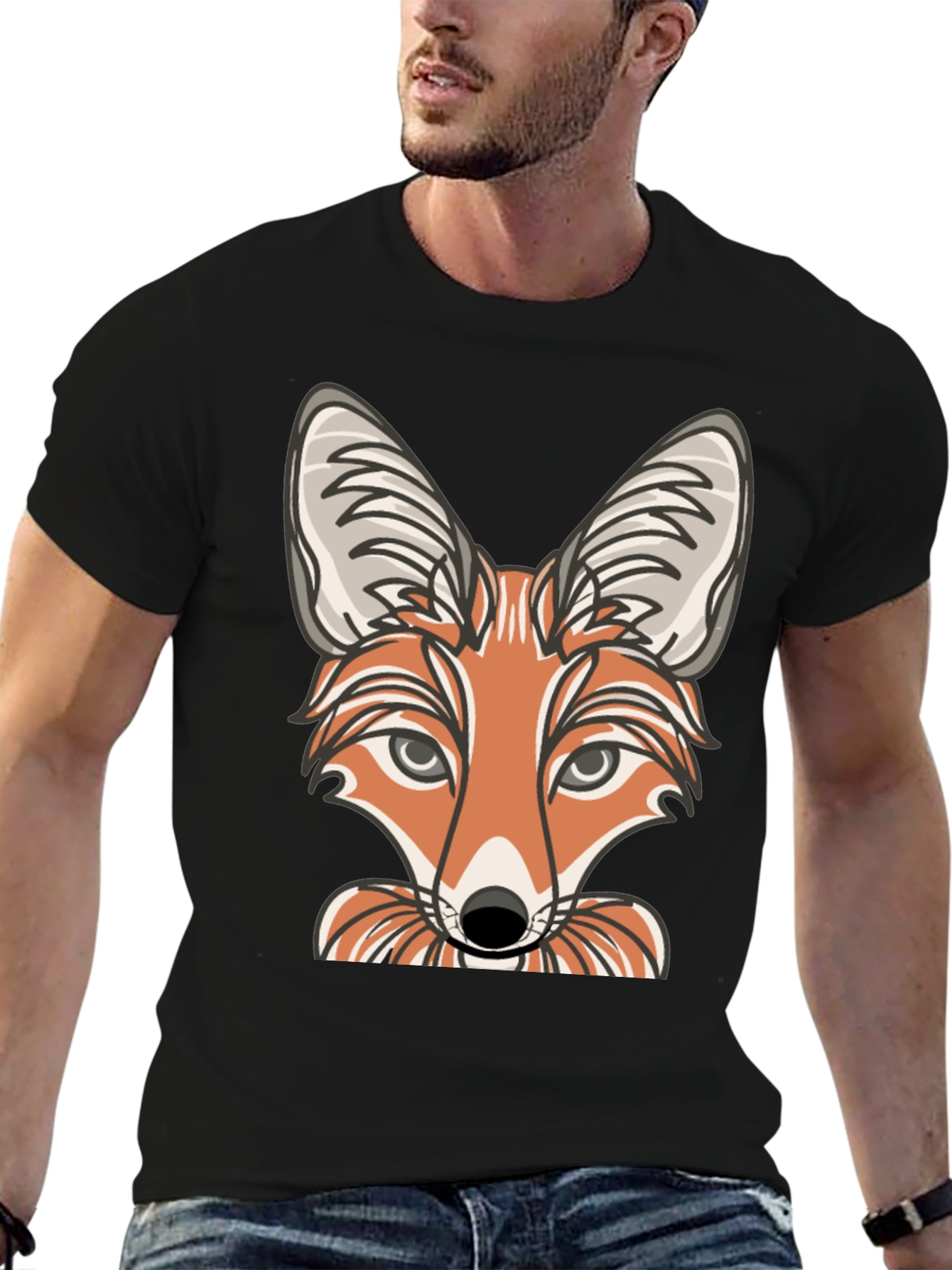 Fox Graphic Tee - Black