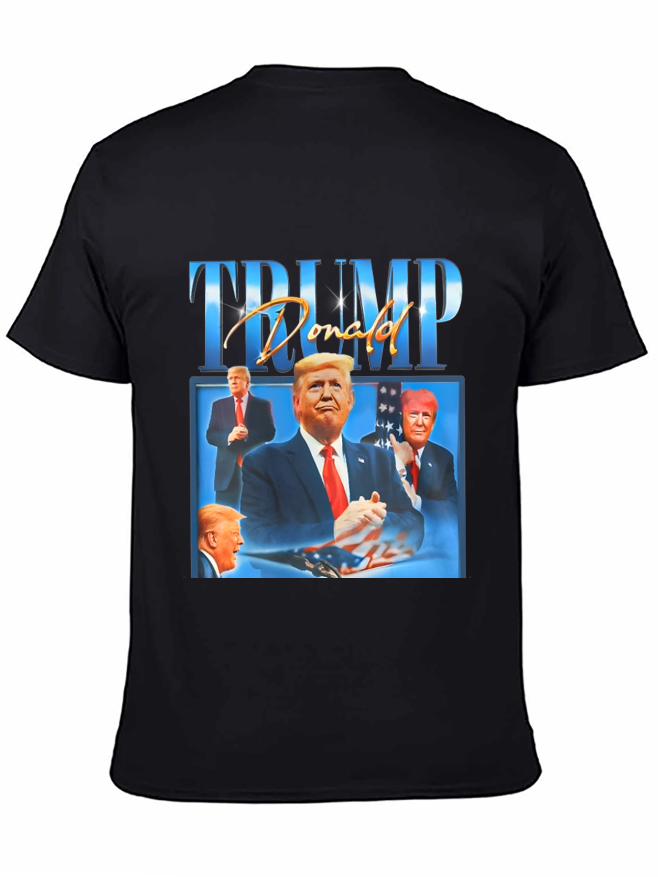 Trump Donald Graphic T-Shirt - Black