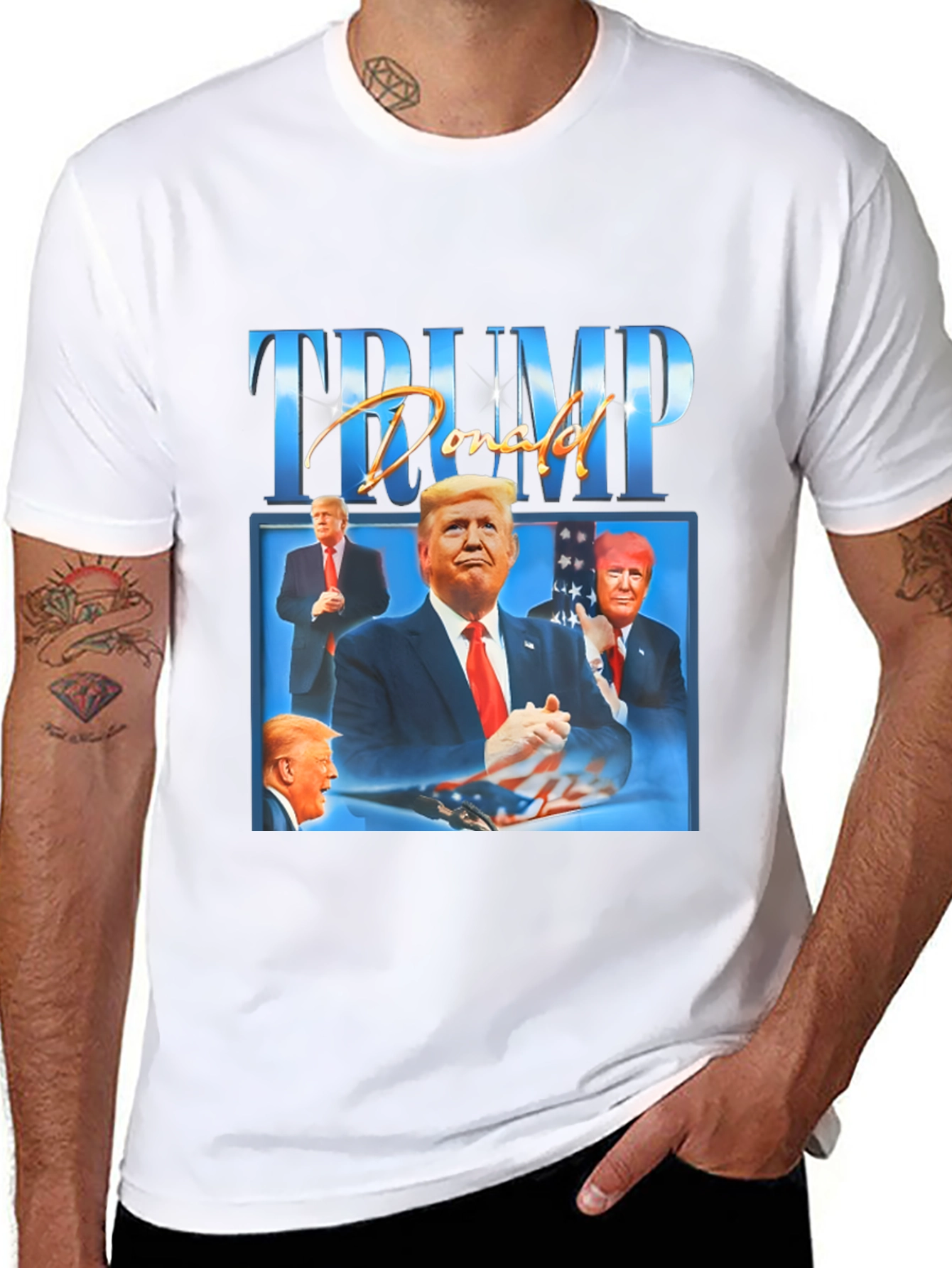 Trump Donald Graphic T-Shirt - Black
