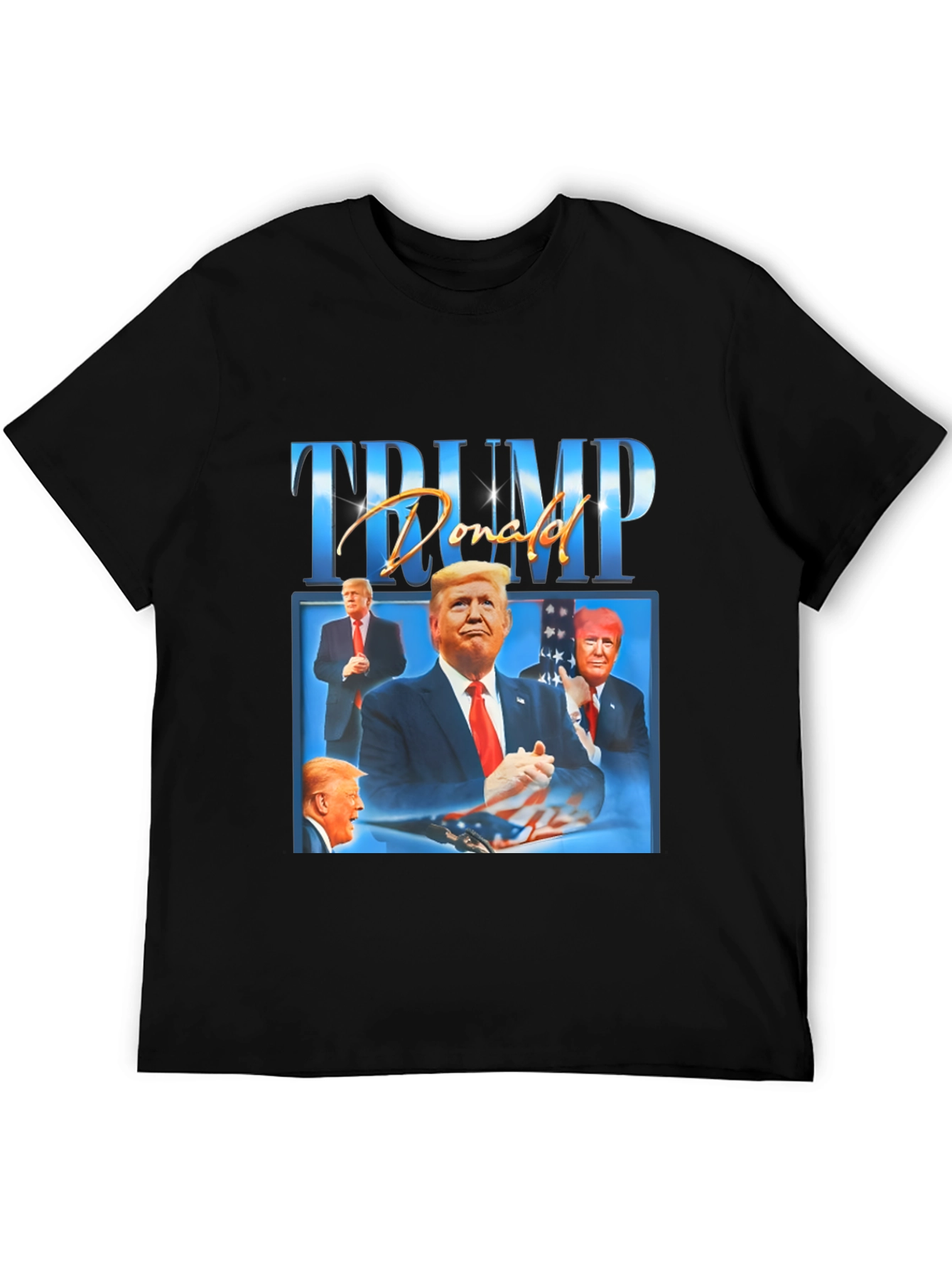 Trump Donald Graphic T-Shirt - Black