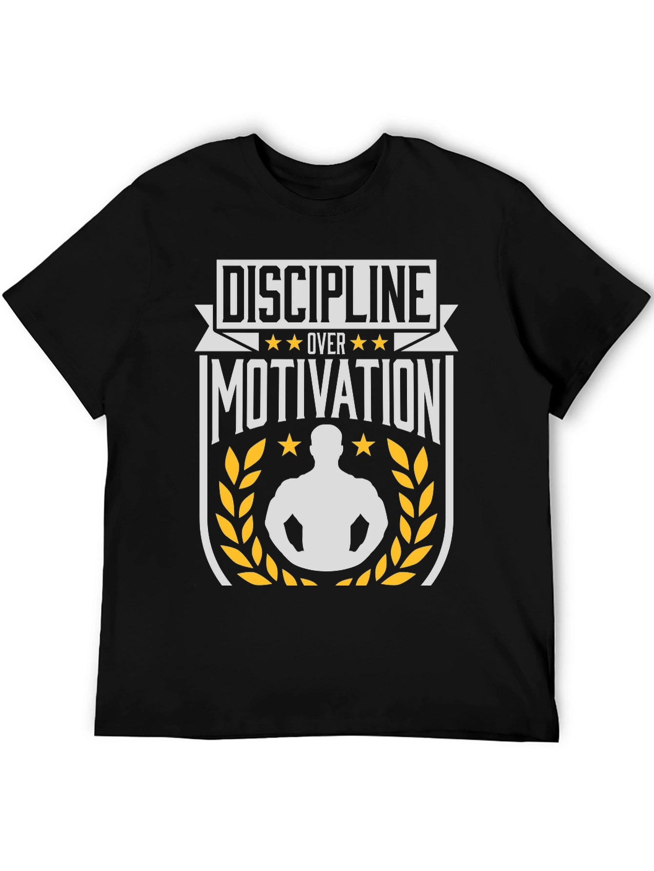Discipline Over Motivation Graphic T-Shirt
