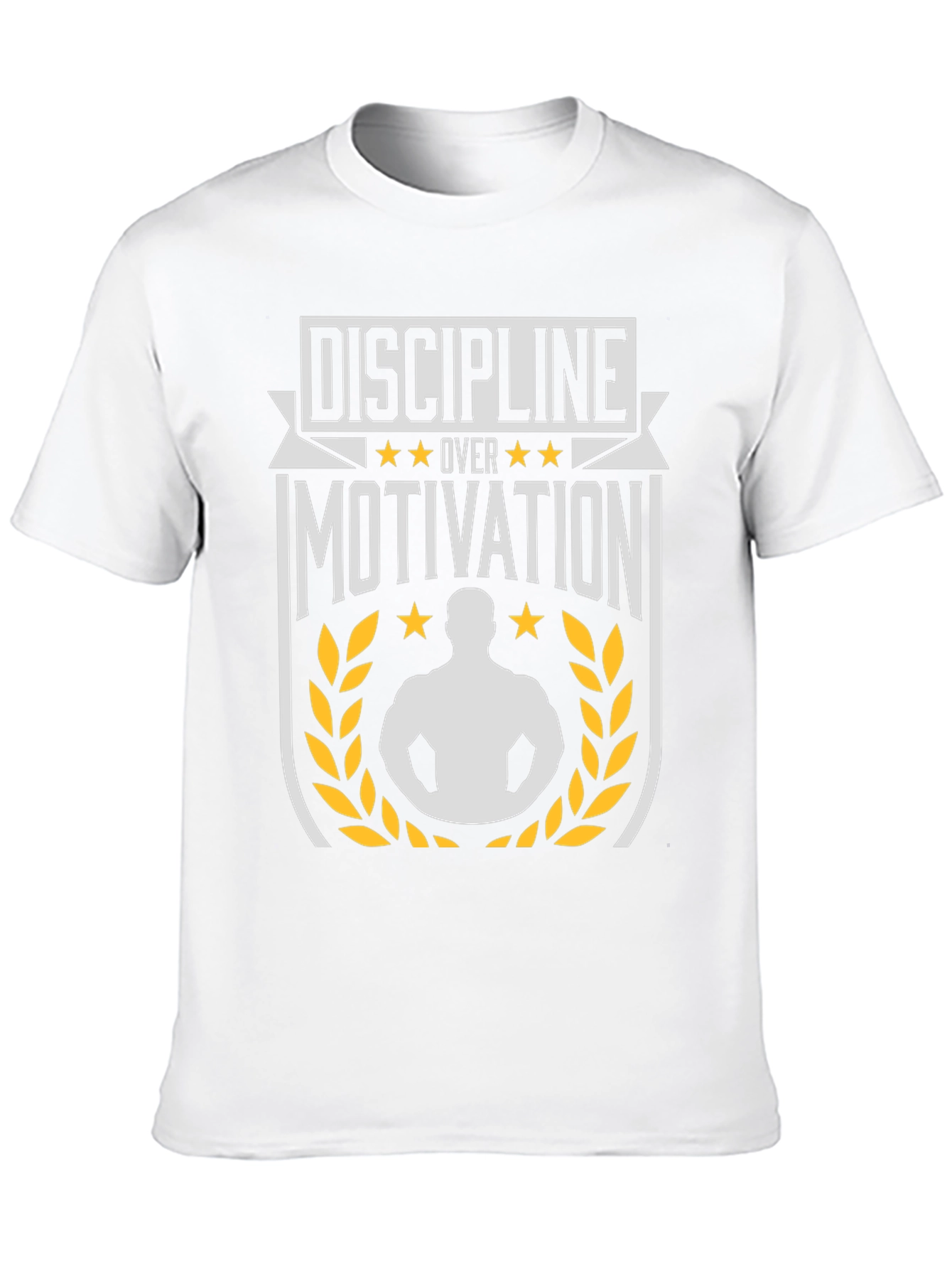 Discipline Over Motivation Graphic T-Shirt