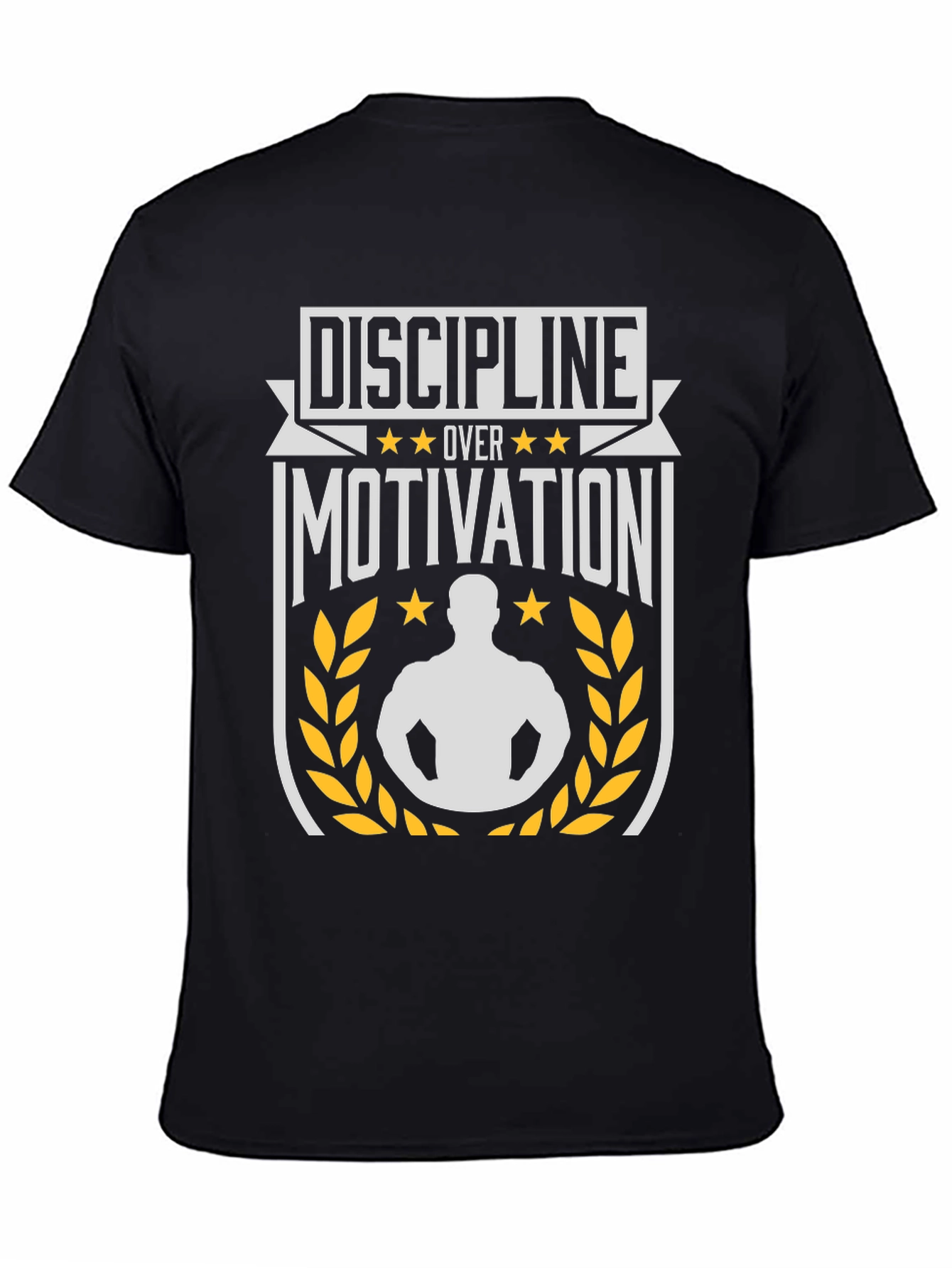 Discipline Over Motivation Graphic T-Shirt
