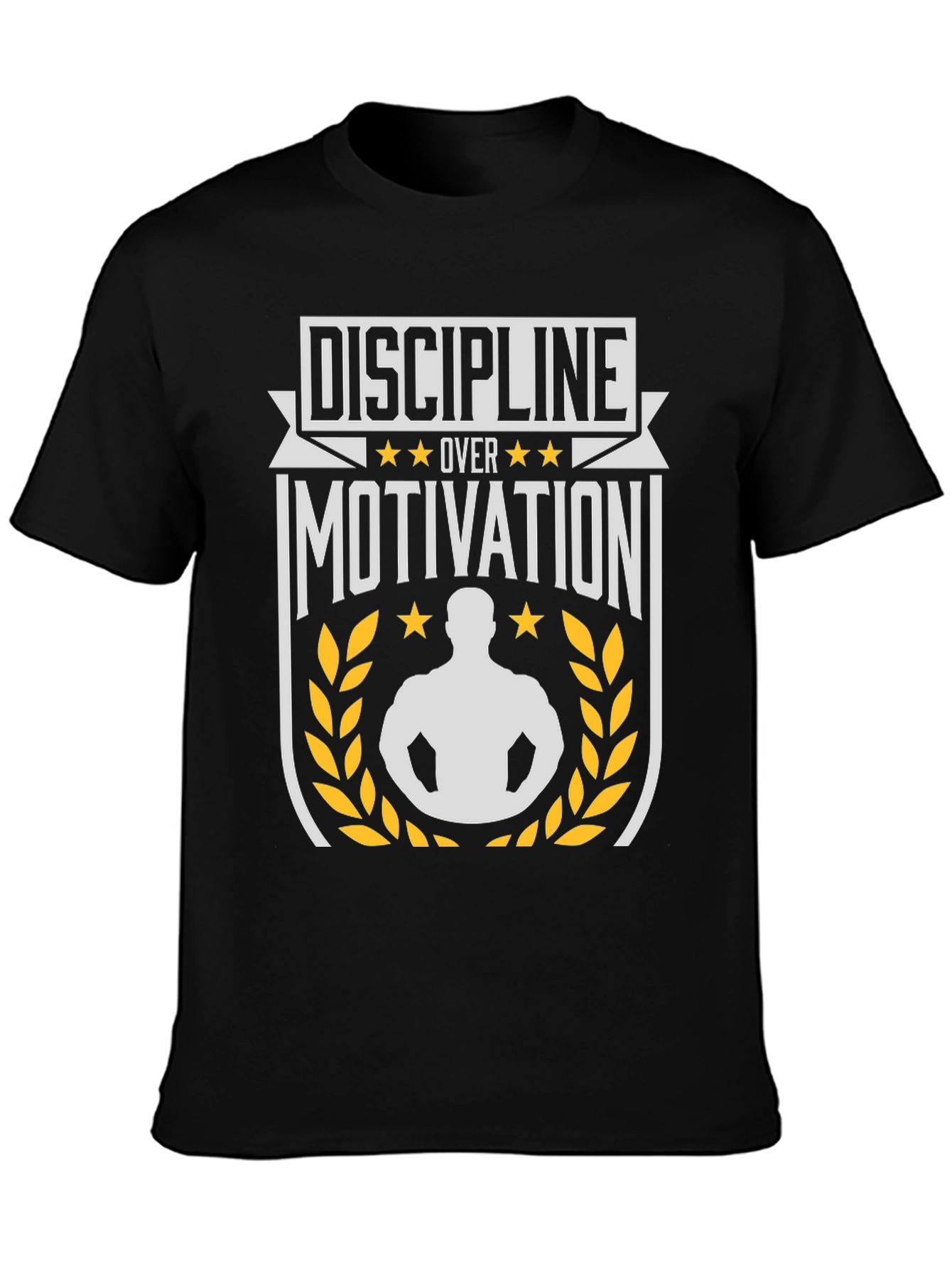 Discipline Over Motivation Graphic T-Shirt
