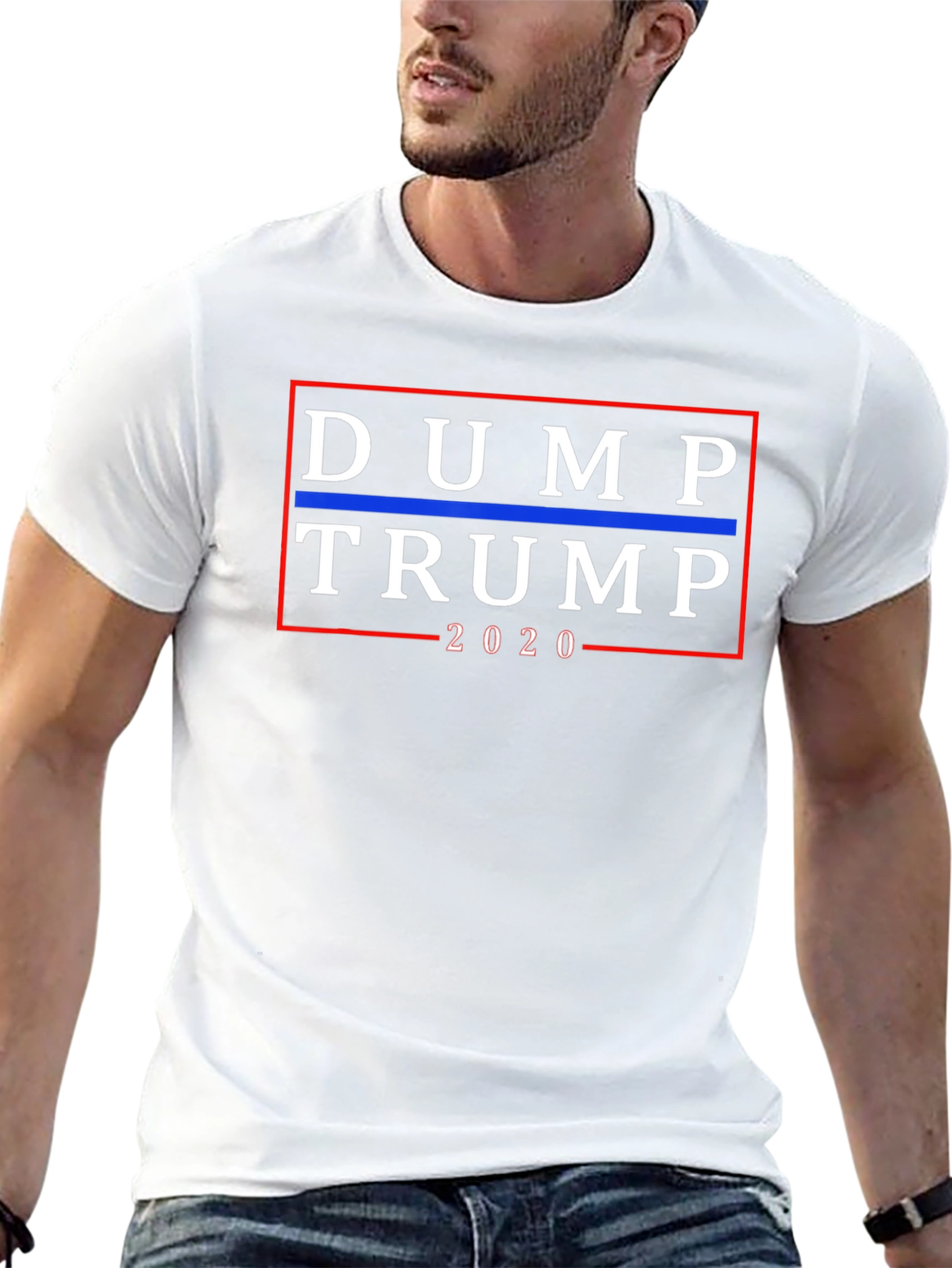 Dump Trump 2020 T-Shirt Political Slogan Tee