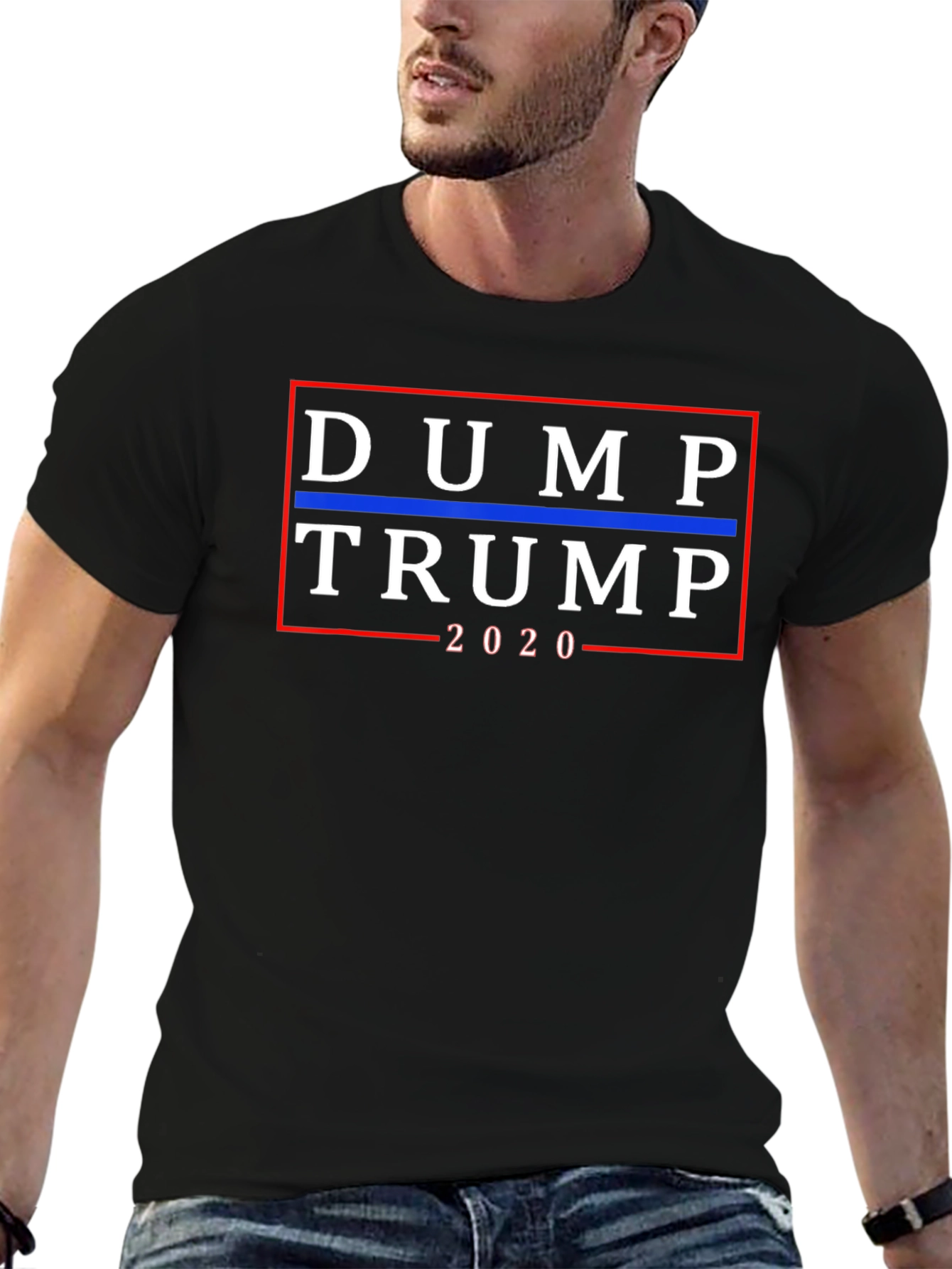 Dump Trump 2020 T-Shirt Political Slogan Tee