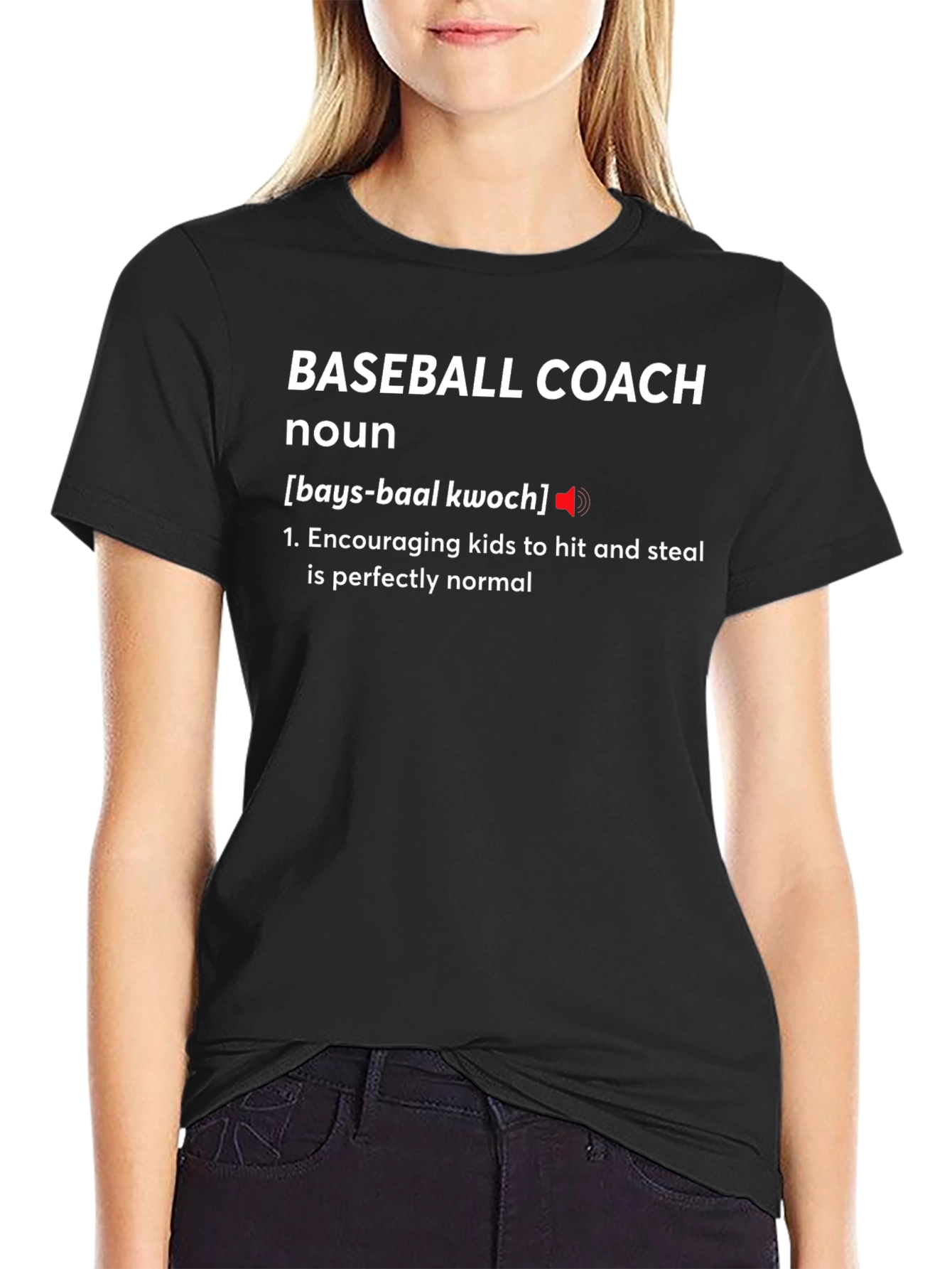 Baseball Coach Definition T-Shirt