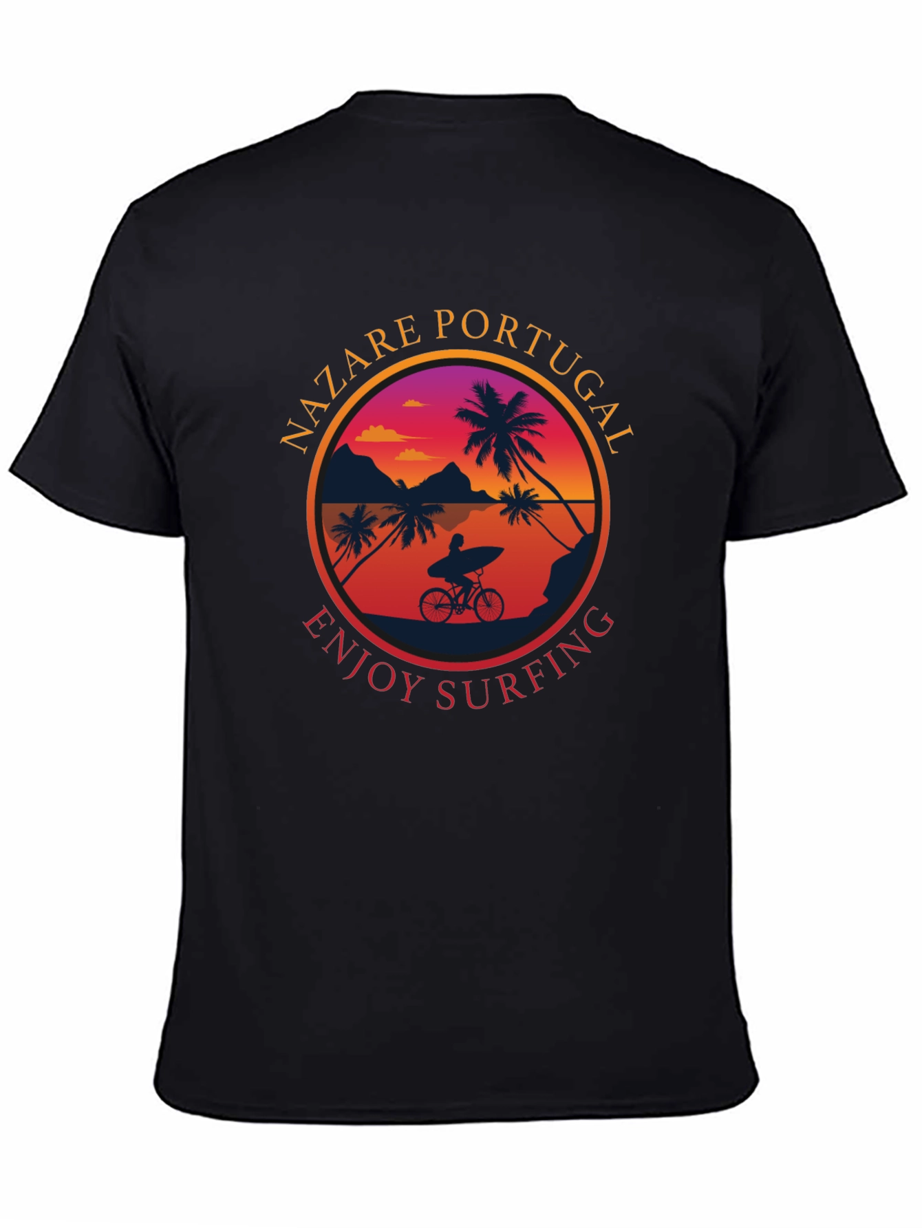 Nazaré Portugal Surfing T-Shirt