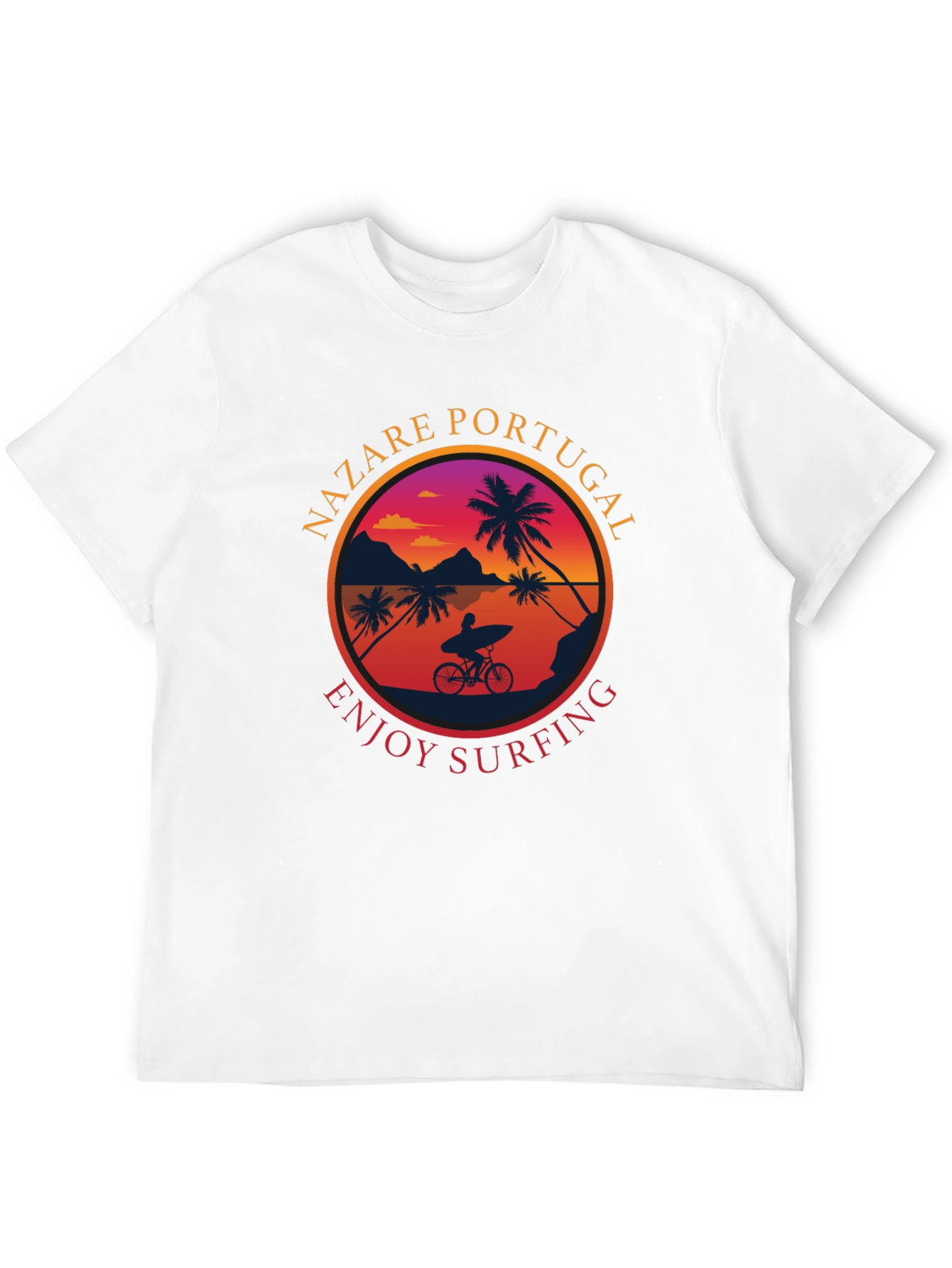 Nazaré Portugal Surfing T-Shirt