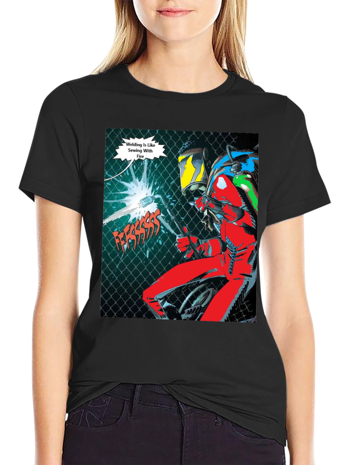 Welding is Like Sewing T-Shirt