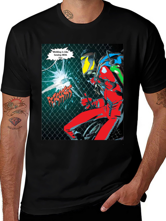 Welding is Like Sewing T-Shirt