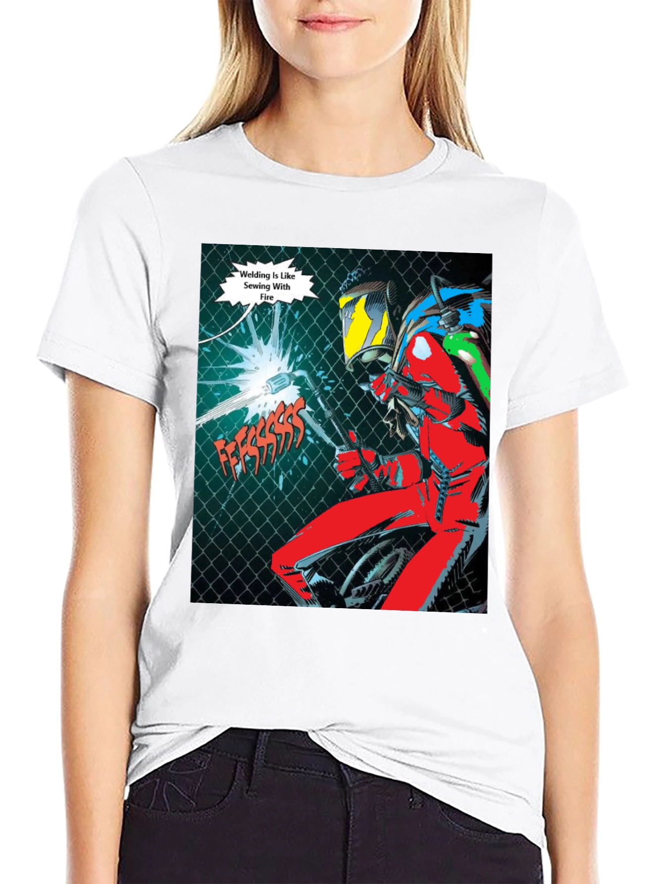 Welding is Like Sewing T-Shirt