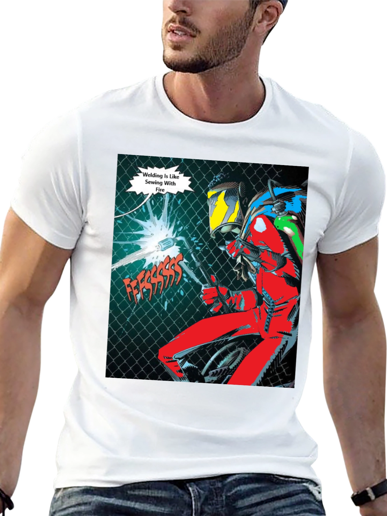 Welding is Like Sewing T-Shirt