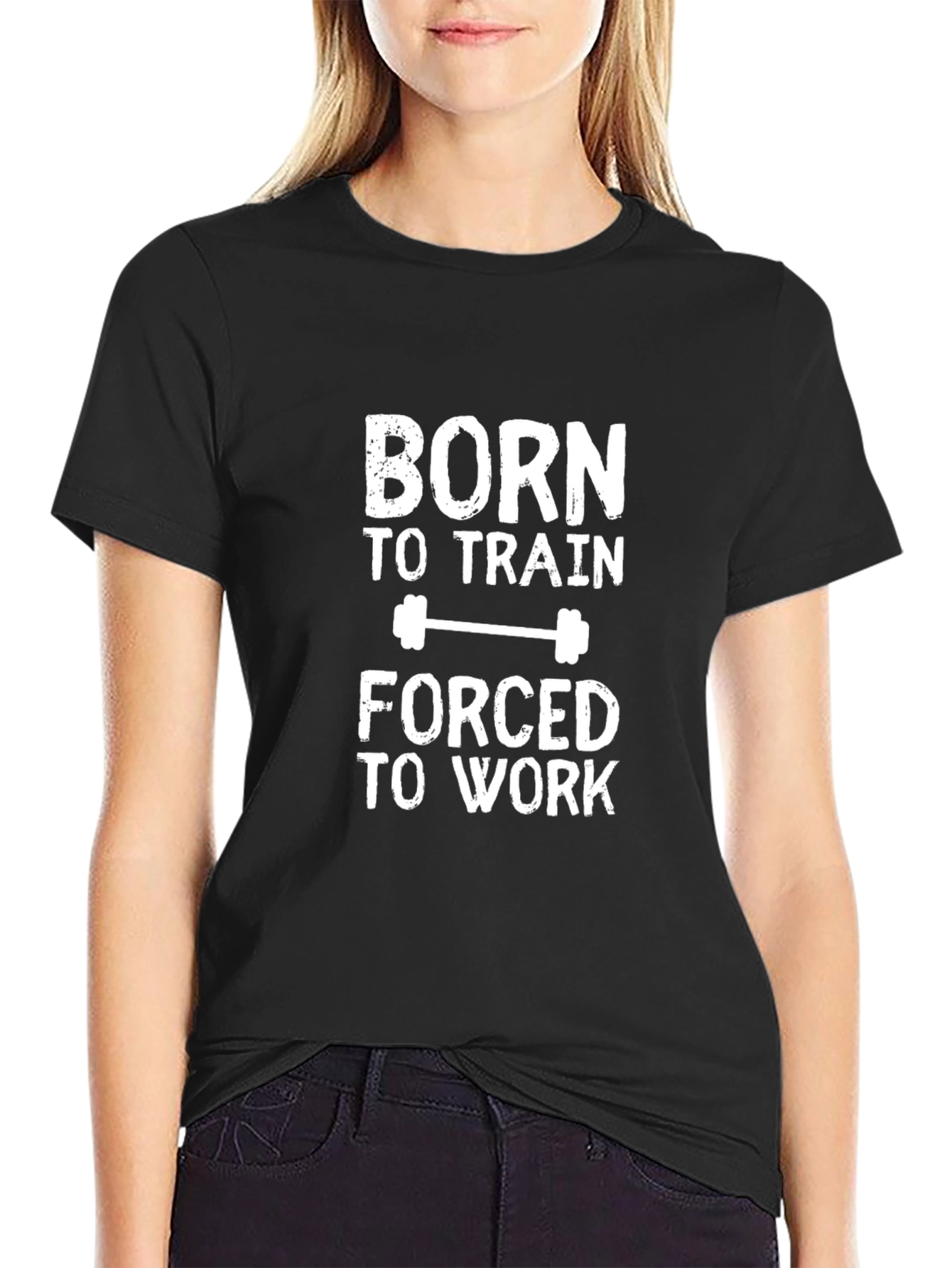 Born to Train Gym T-Shirt - Fitness Apparel