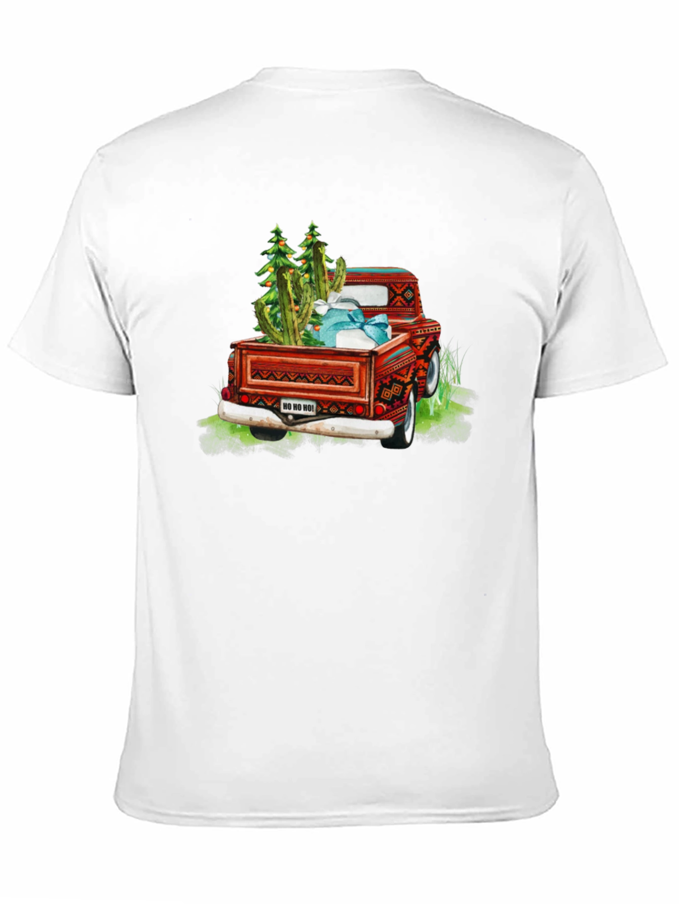 Christmas Cactus Truck T-Shirt