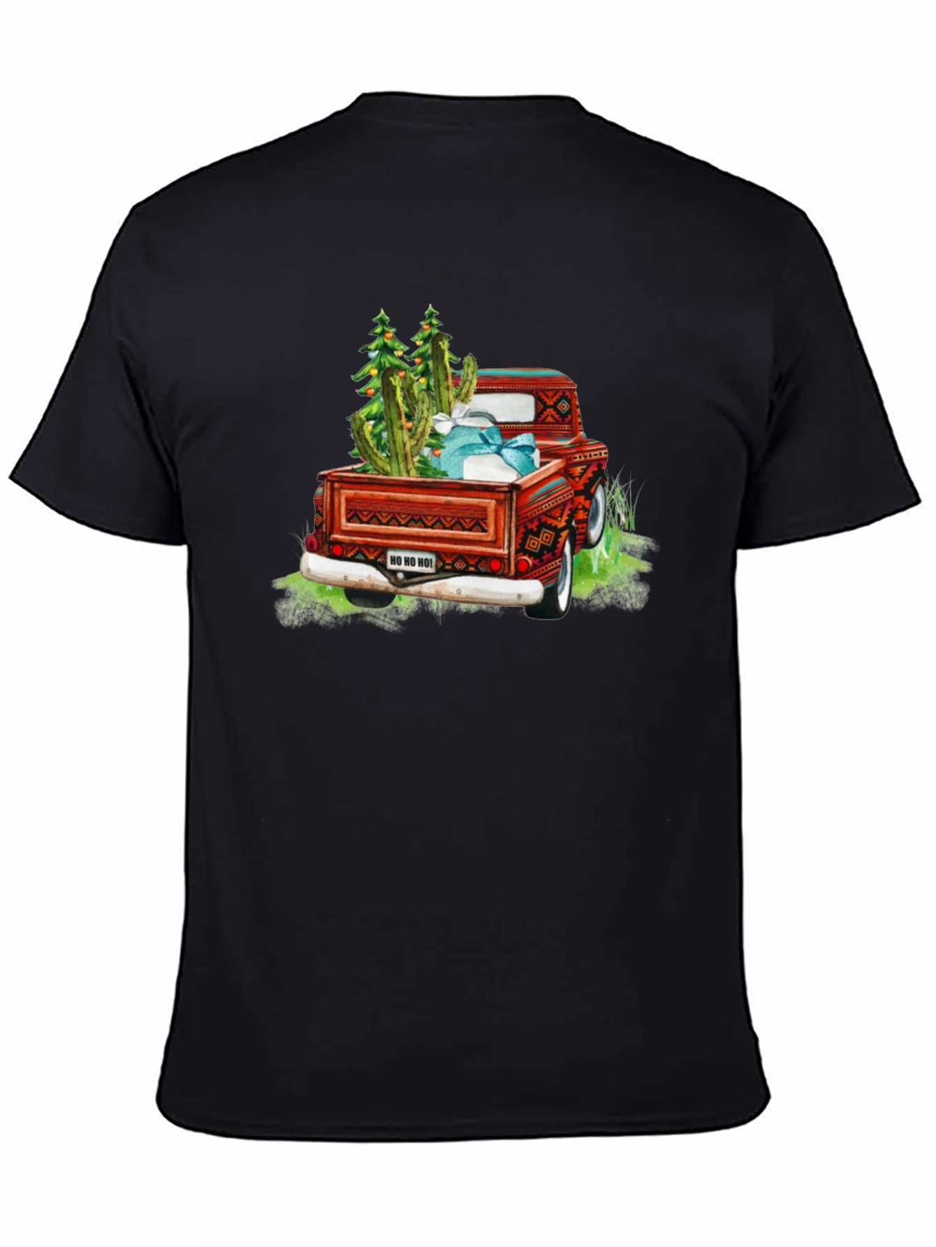 Christmas Cactus Truck T-Shirt