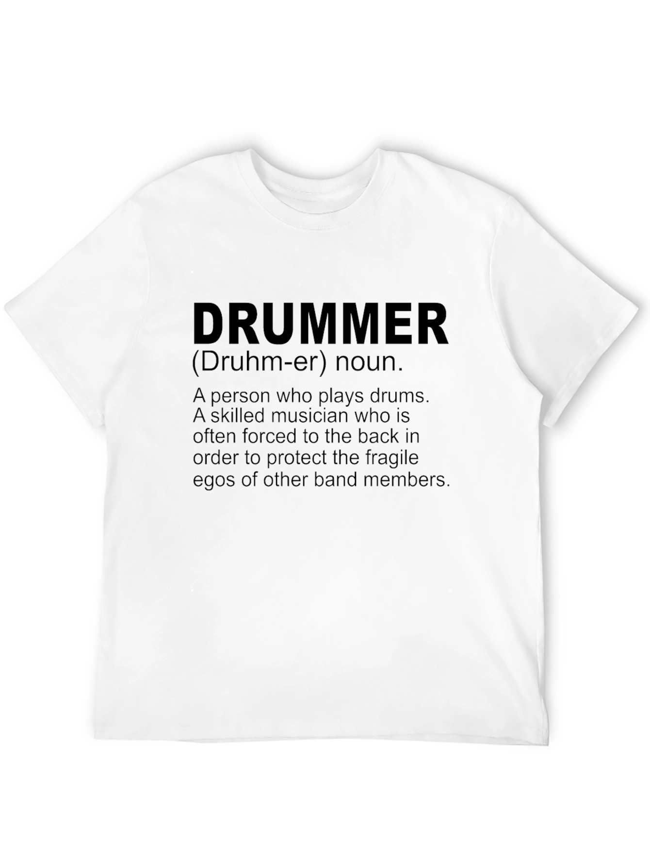 Drummer Definition T-Shirt - Musician Gift