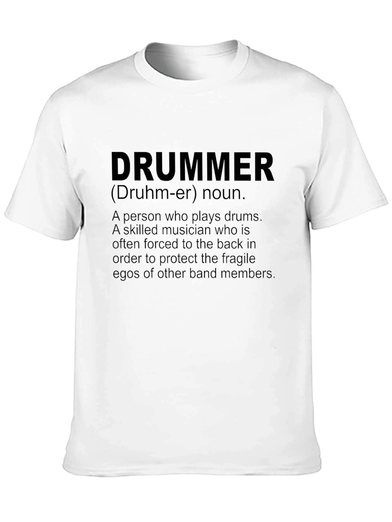 Drummer Definition T-Shirt - Musician Gift