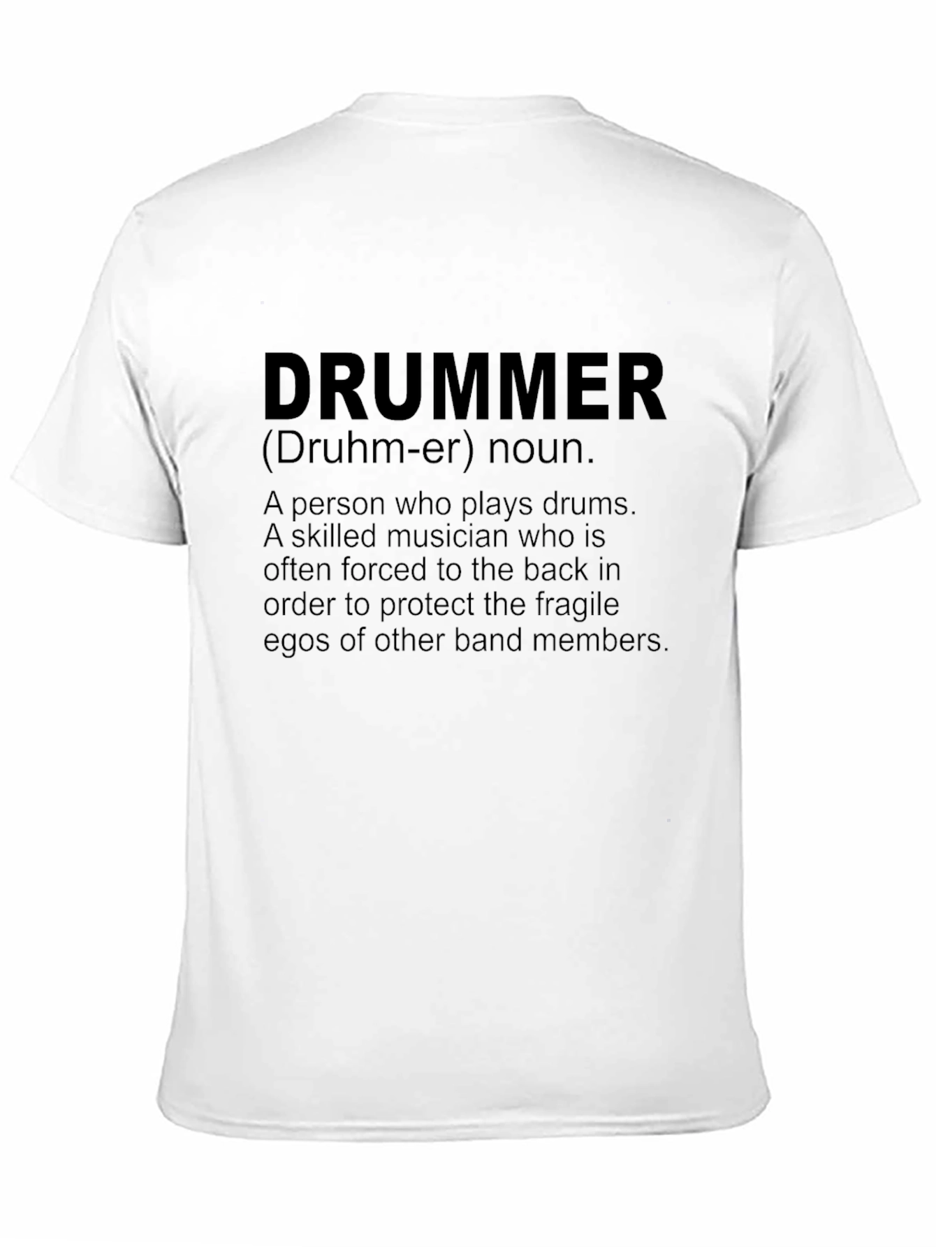 Drummer Definition T-Shirt - Musician Gift