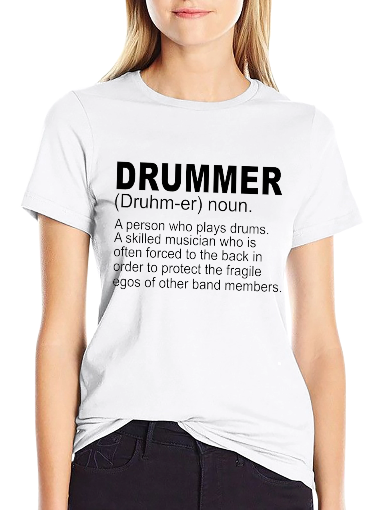 Drummer Definition T-Shirt - Musician Gift