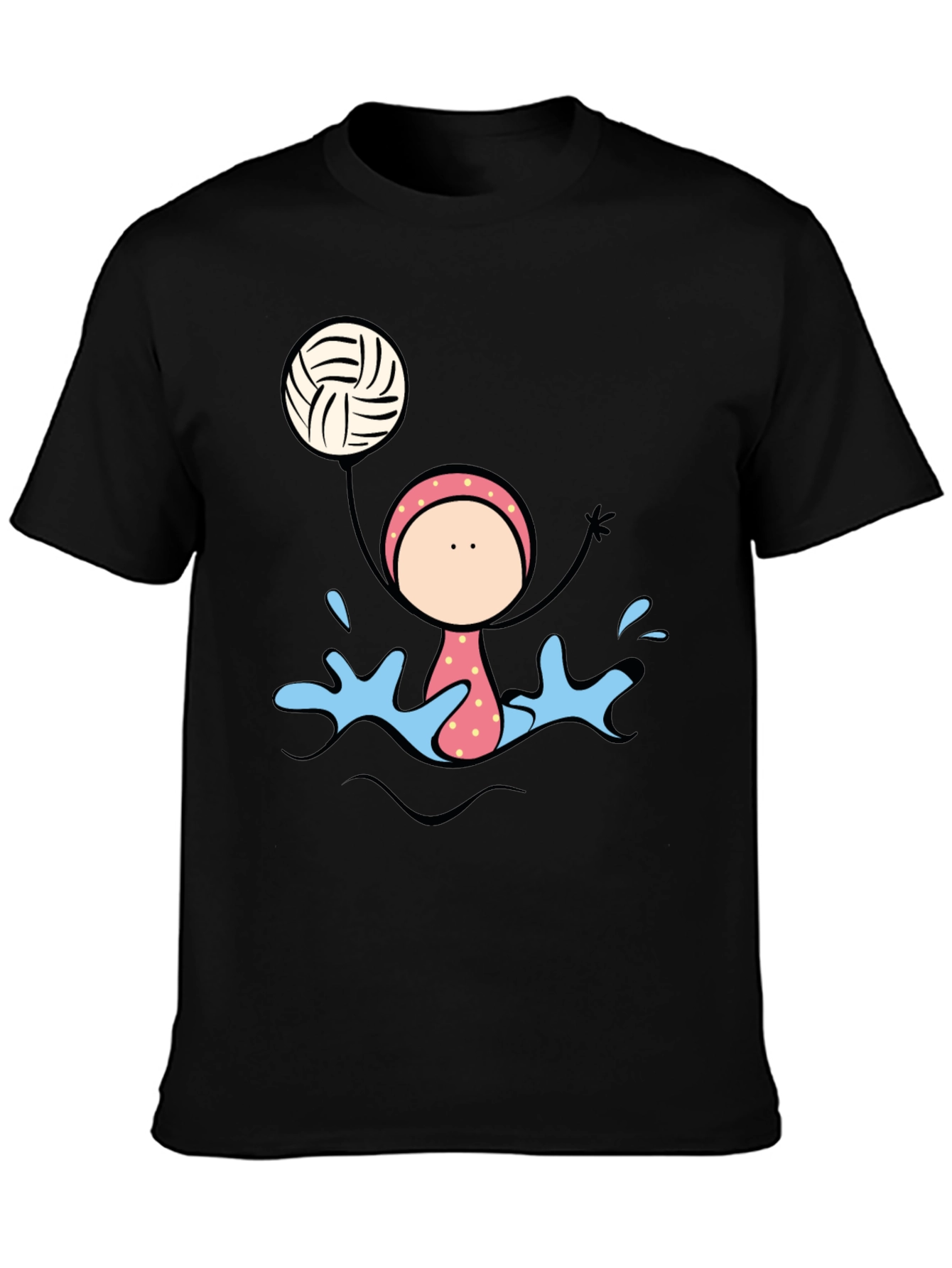 Water Polo Player Graphic Tee